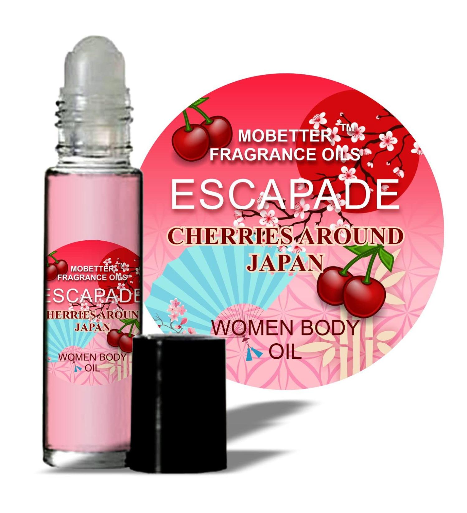 MOBETTER FRAGRANCE OILS Escapade Cherries In Japan Women Perfume Body Oil