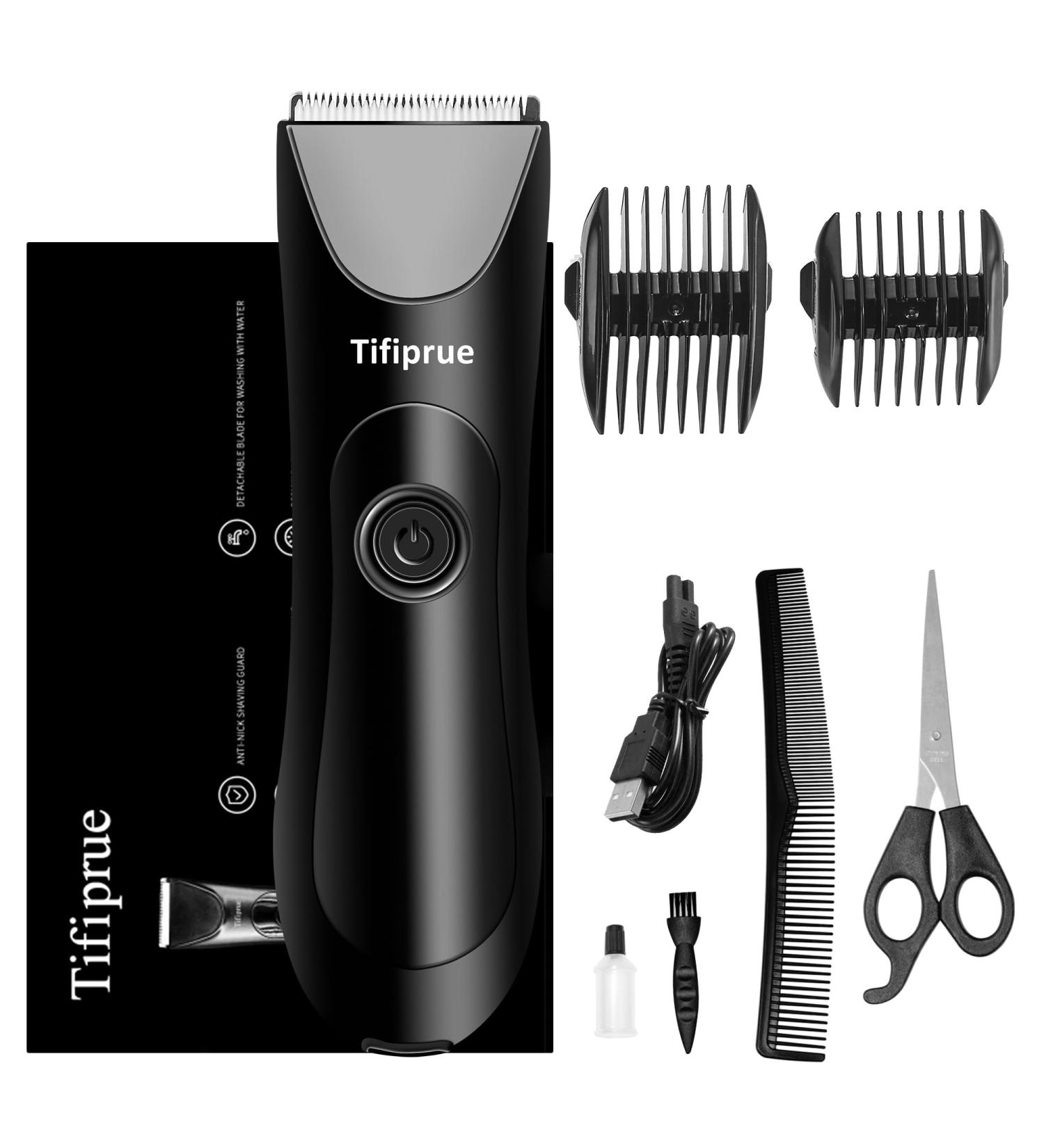 Waterproof Body Hair Trimmer for Men & Women - 210 Min Electric Groin & Body Shaver Groomer - Buy Online on GoSupps.com