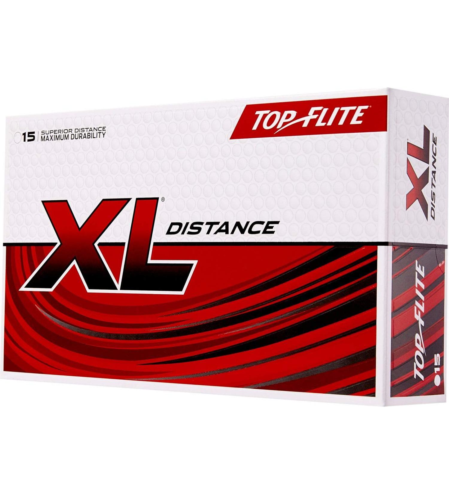 Top Flite 2019 XL Distance Golf Balls - 15 Pack | High Performance Golf Balls - Buy Online on GoSupps.com
