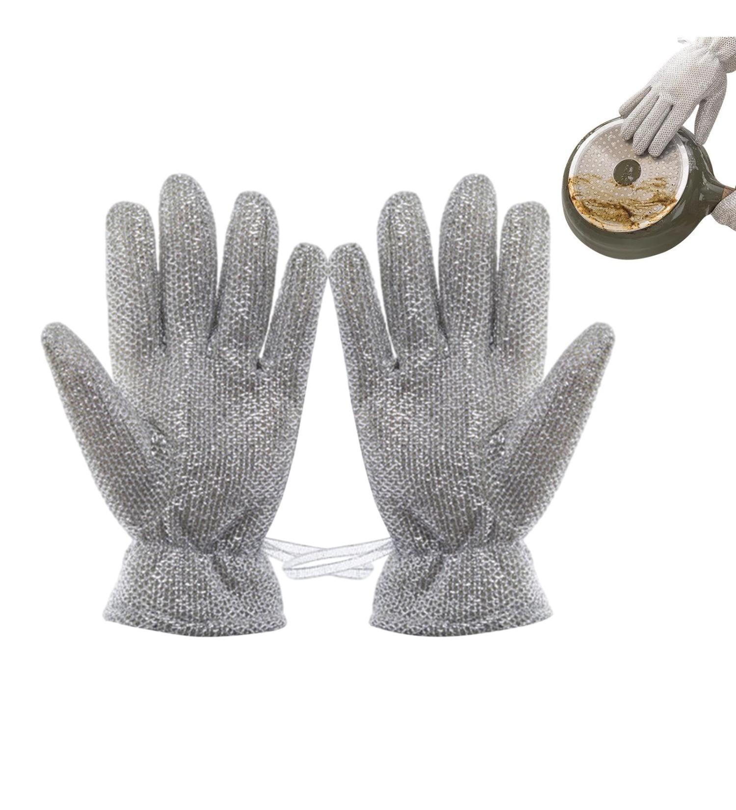 Kitchen Gloves for Washing Dishes | Anti-slip Household Waterproof Cleaning Gloves - 30cm Padded Dish Gloves for Dishwashing Car Washing Window Cleaning - Buy Online on GoSupps.com