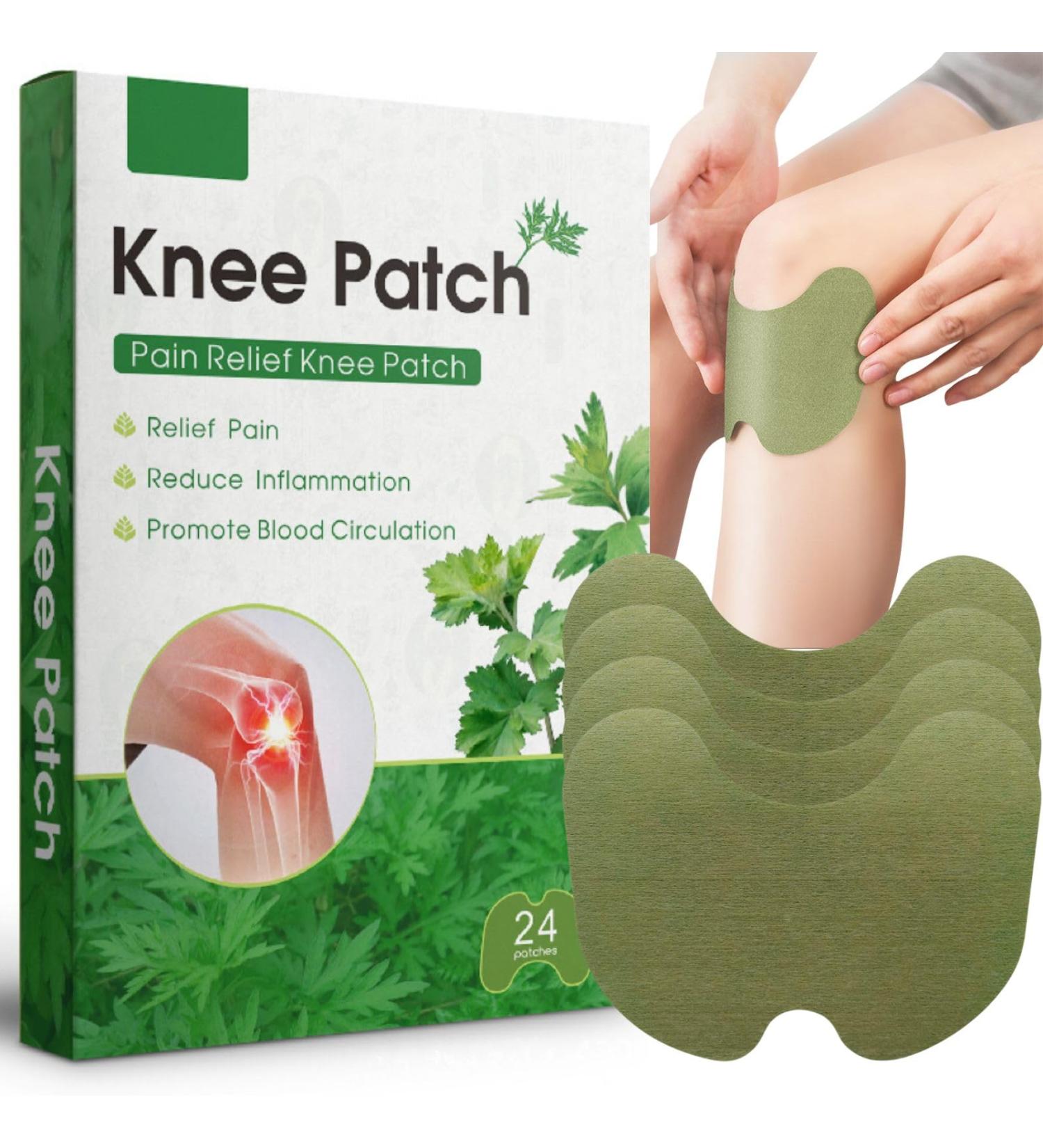 Pain Relief Patch for Knees & Sore Muscles - Wormwood Plasters for Fast Relief International Shipping - Buy Online on GoSupps.com