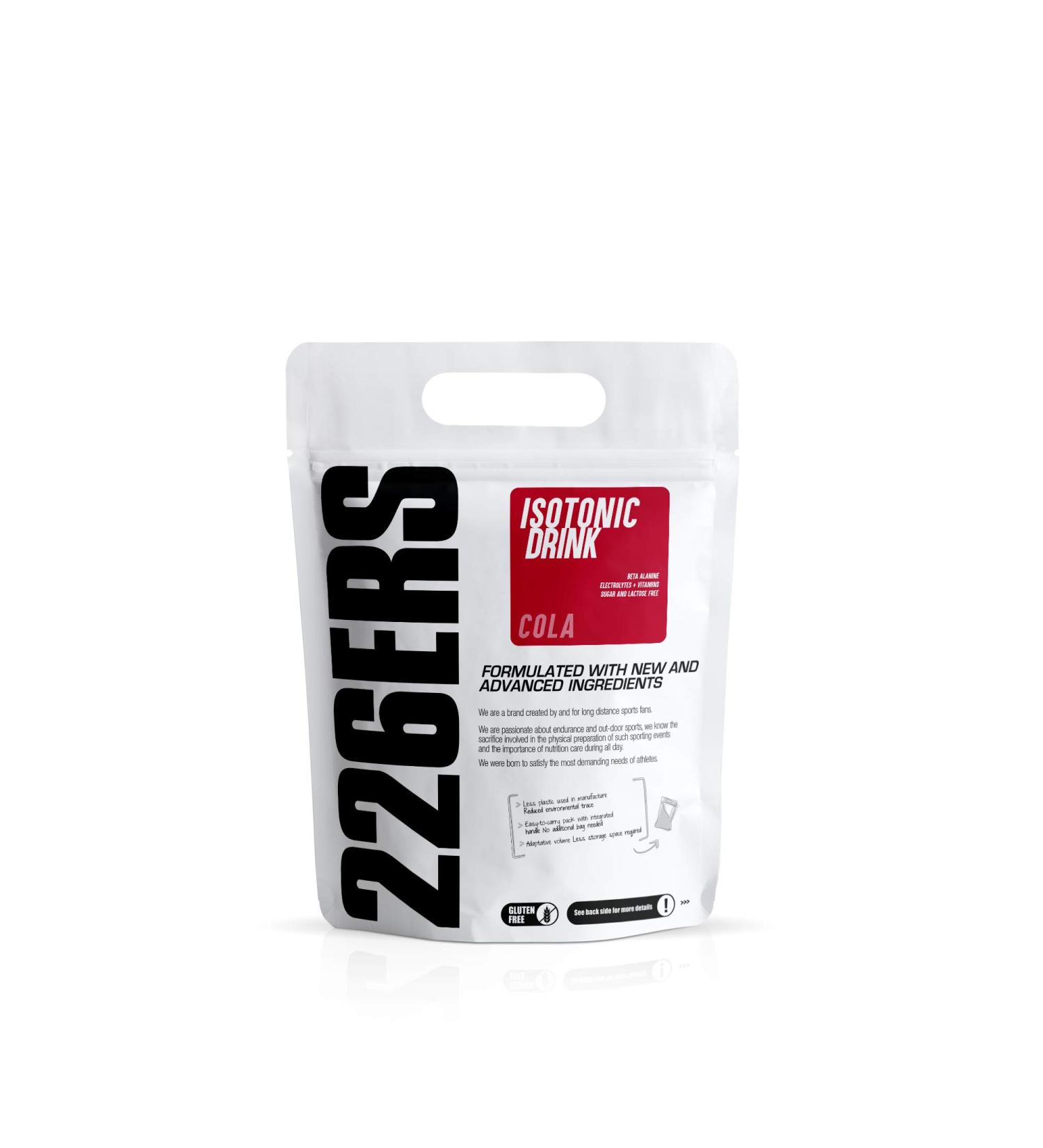 226ERS Isotonic Drink | Replenishment of Mineral Salts and Hydration with Vitamins Minerals and Beta-Alanine Cola - 500 gr - Buy Online on GoSupps.com