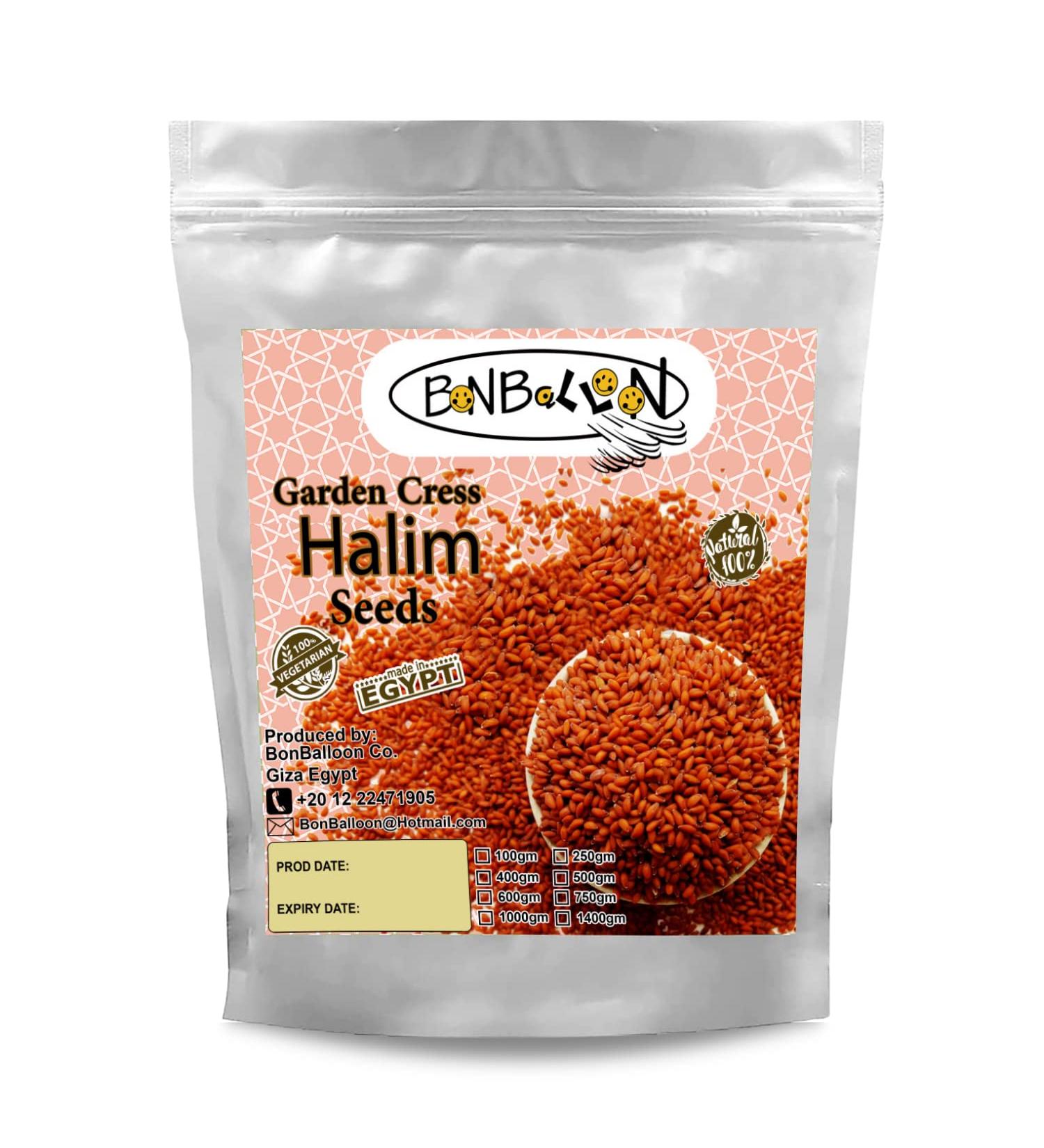 Organic Herbal Garden Cress Seed 500g - Lepidium Sativum for Agriculture & Health - Buy Online on GoSupps.com