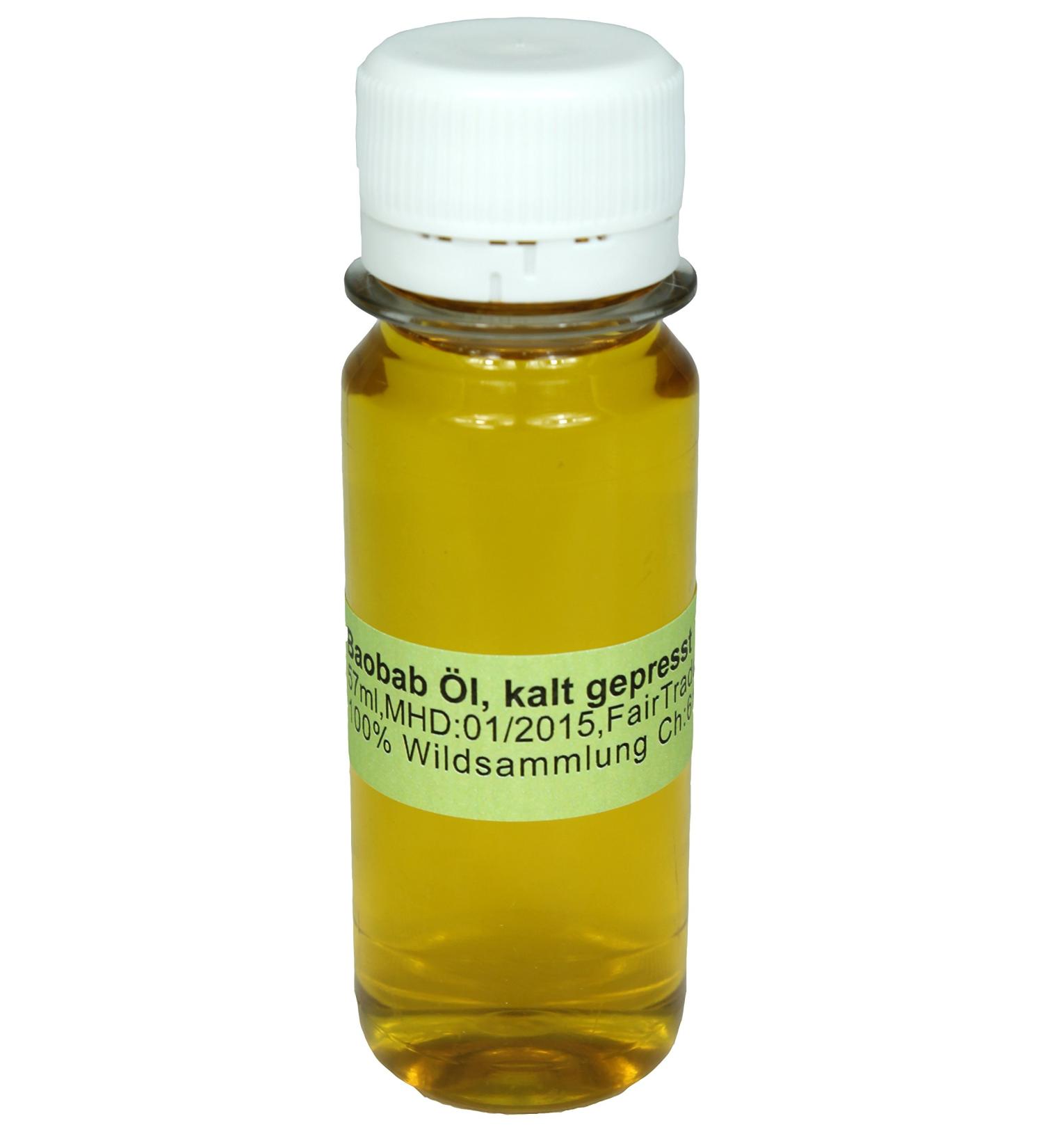 cold pressed baobab oil 100ml Organic & Fair Trade Baobab oil 100 ml (1 pack)