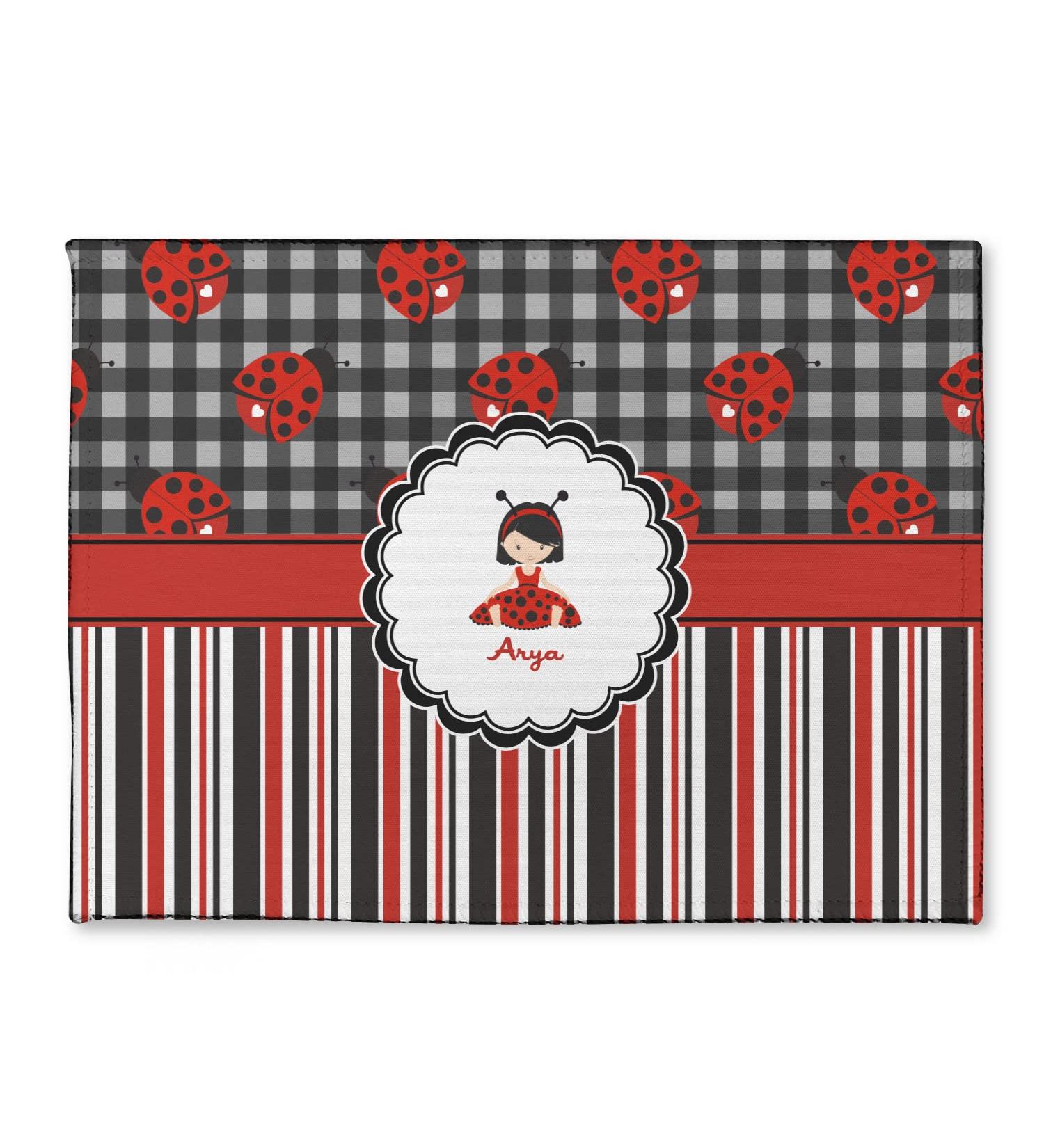 Personalized Ladybugs & Stripes Microfiber Screen Cleaner | YouCustomizeIt - Custom Screen Cleaning Solutions - Buy Online on GoSupps.com