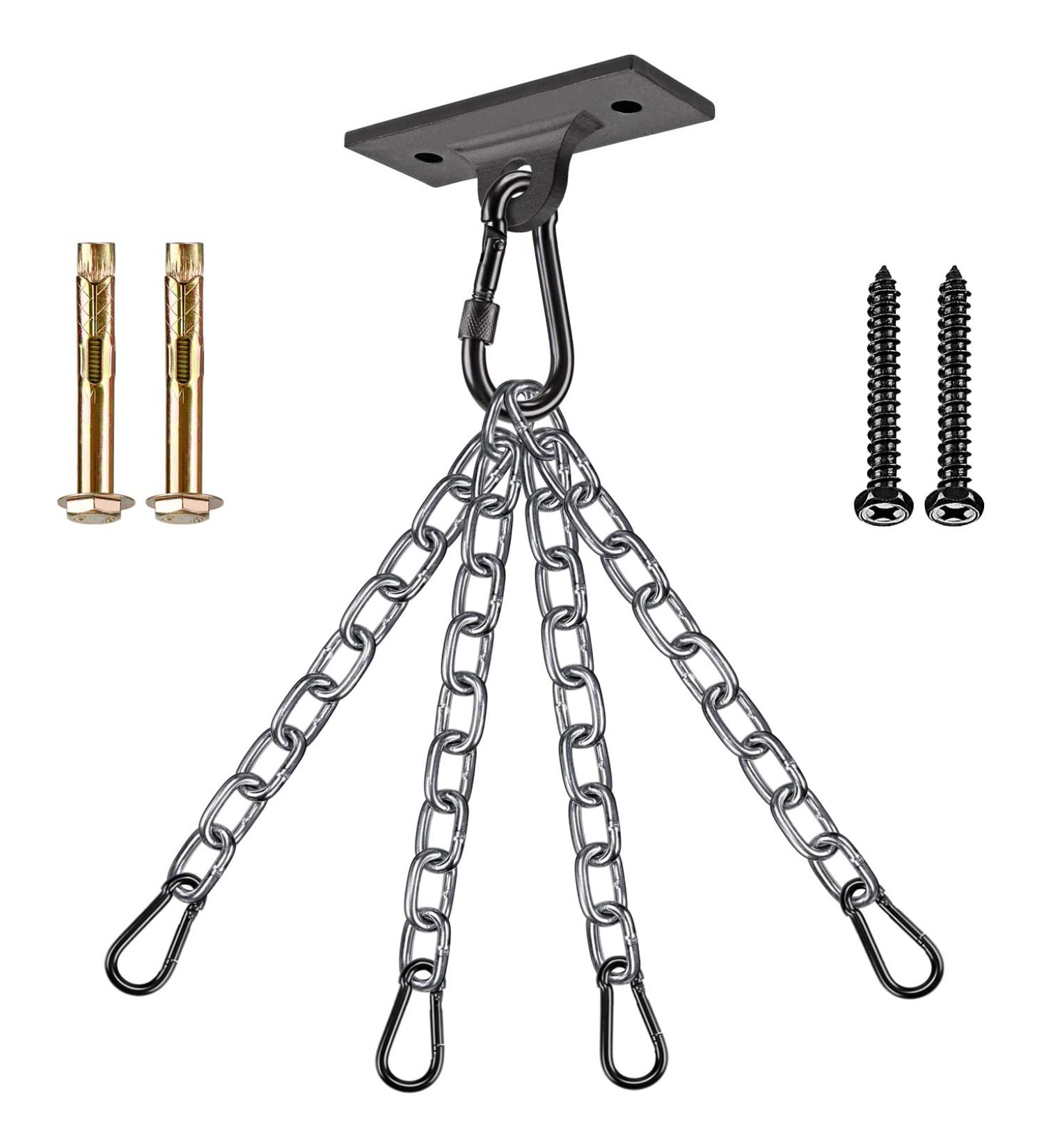 Dolibest 450LB Heavy Bag Hangers Brackets - Ceiling Mount for Punching Bag, Aerial Yoga Swing, Hammock & Resistance Band - Buy Online on GoSupps.com
