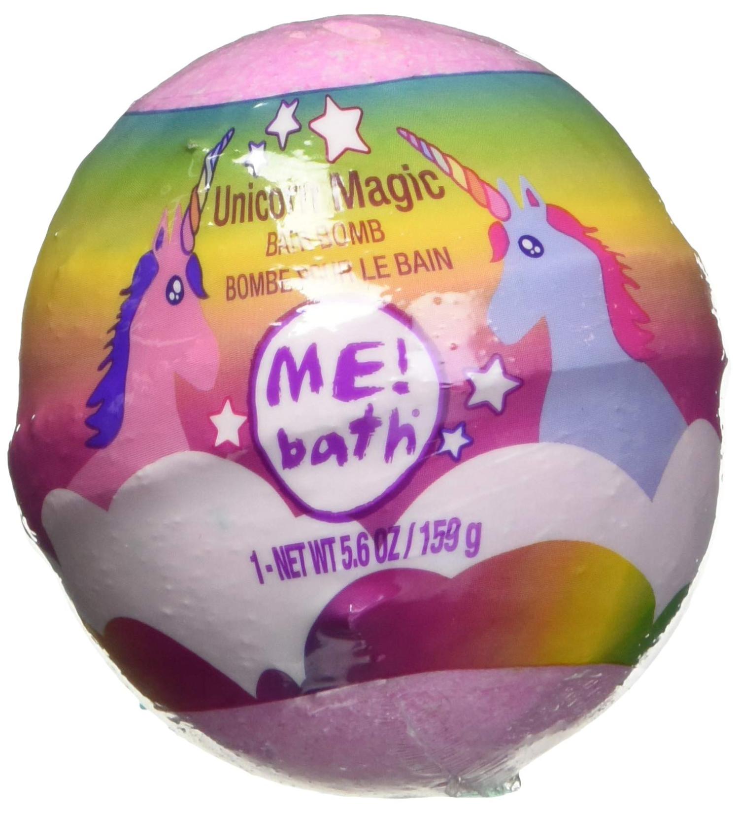 Me! Bath Unicorn Magic Bath Bomb 5.6 Oz - Cruelty-Free, Moisturizing, Pink-Tinted - Buy Online on GoSupps.com