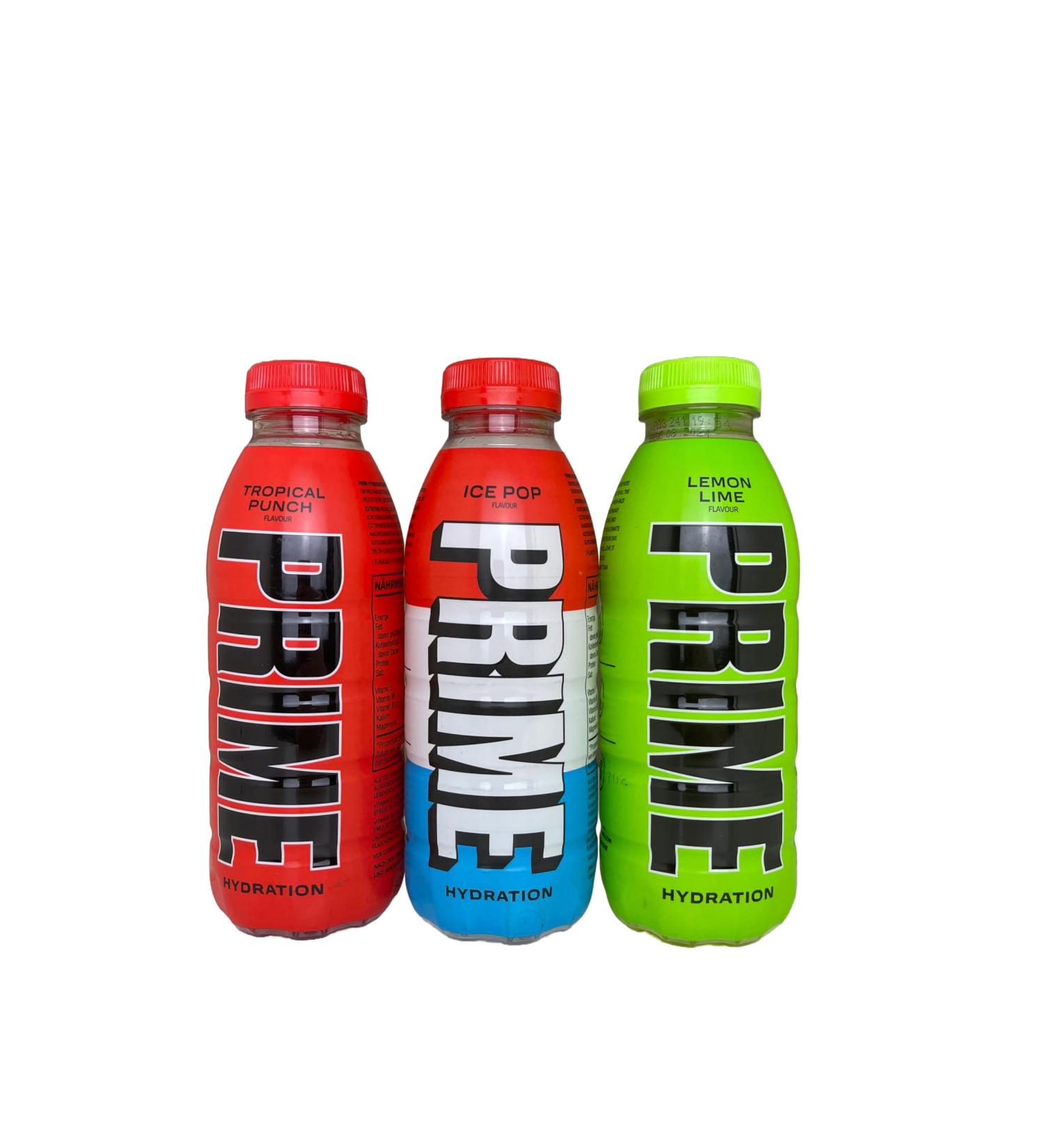 DRINK PRIME Prime Hydration Sports Drink 500ml 3 Pack TRIAL PACK)