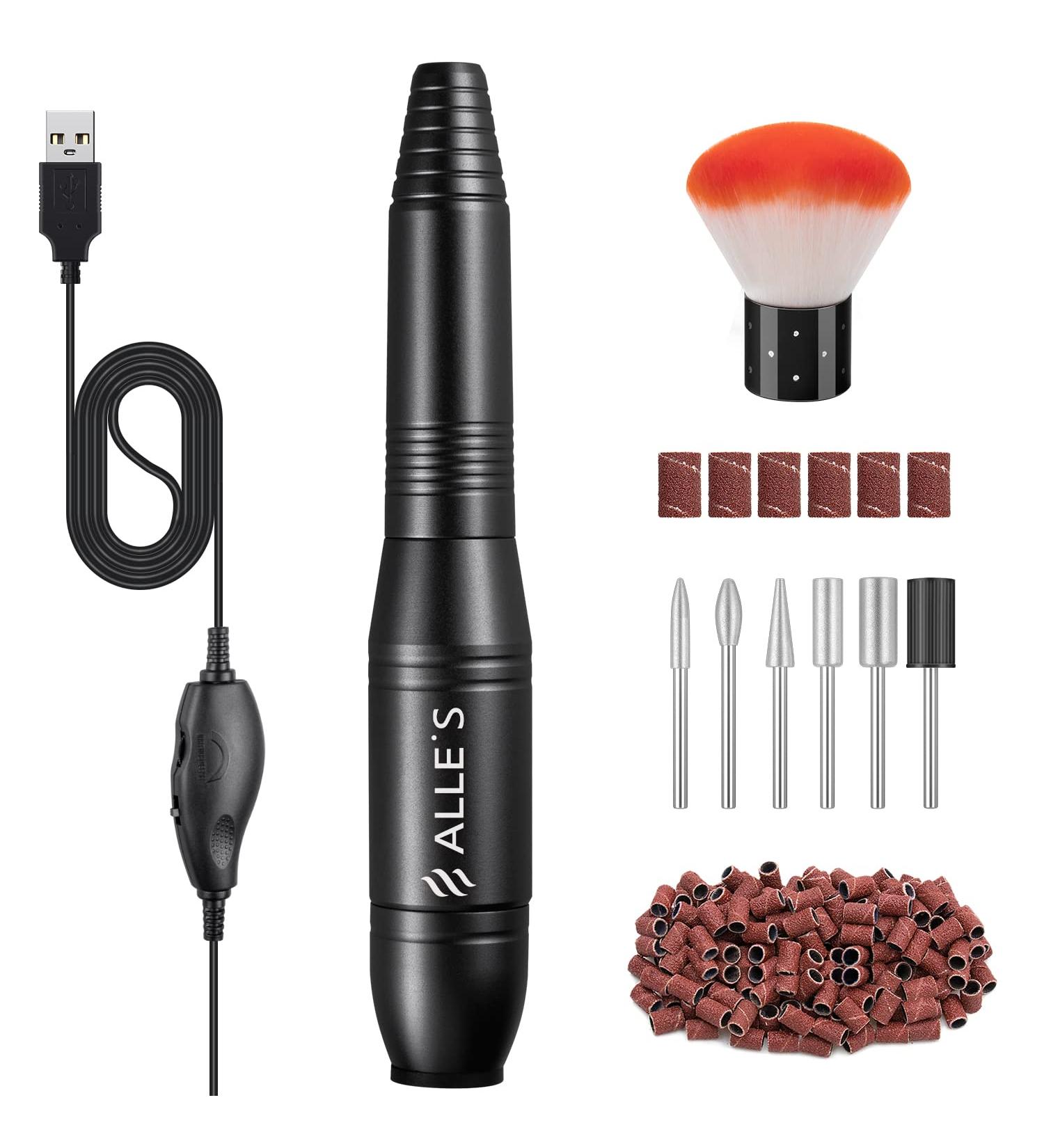 Buy Portable 20 000 RPM Electric Nail Cutter Kit for Gel Nails - Manicure & Pedicure Drill with Grinding Straps - International Shipping Available - Buy Online on GoSupps.com