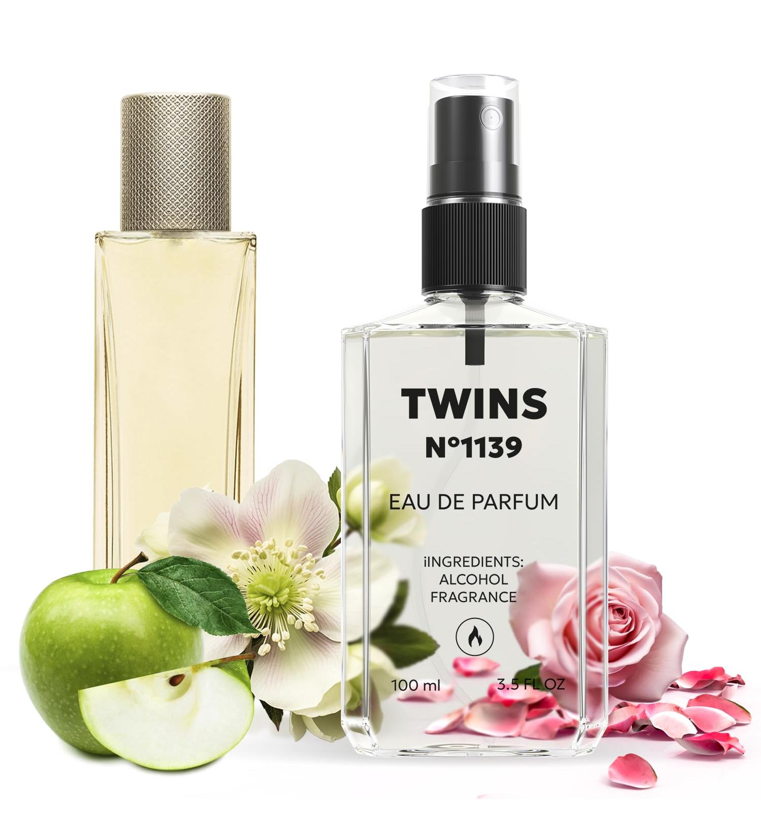TWINS Impression of Pour Femme | Perfume for Women Eau de Parfum | No.1139 | 3.4 Fl Oz / 100 ml Lacoste Pour Femme Impression - Buy Online on GoSupps.com
