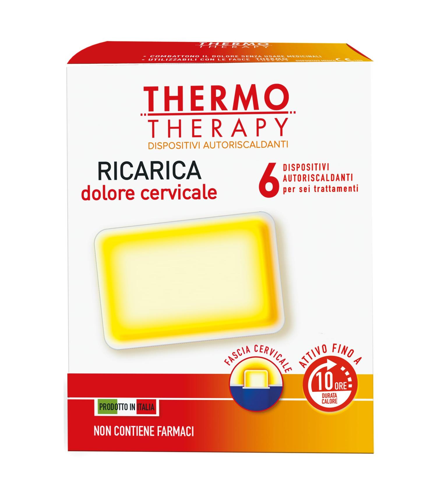 Thermo Therapy Neck Pain Relief - Refill Pack with 6 Heat Pads | Fast International Shipping - Buy Online on GoSupps.com