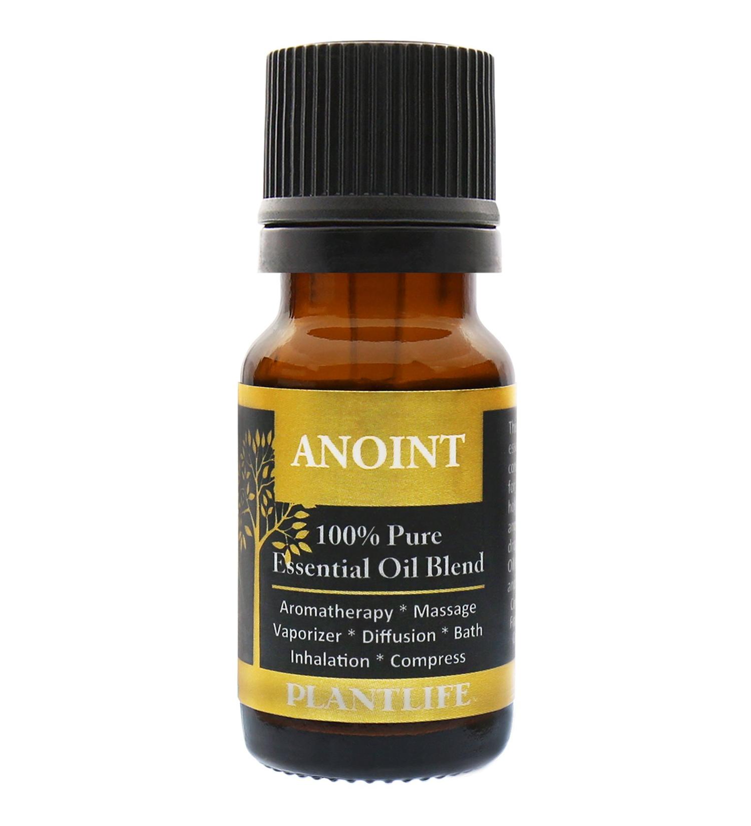 Buy Plantlife Anoint Aromatherapy Essential Oil Blend - 100% Pure Therapeutic Grade - No Additives - Made in California - 10 ml - Buy Online on GoSupps.com