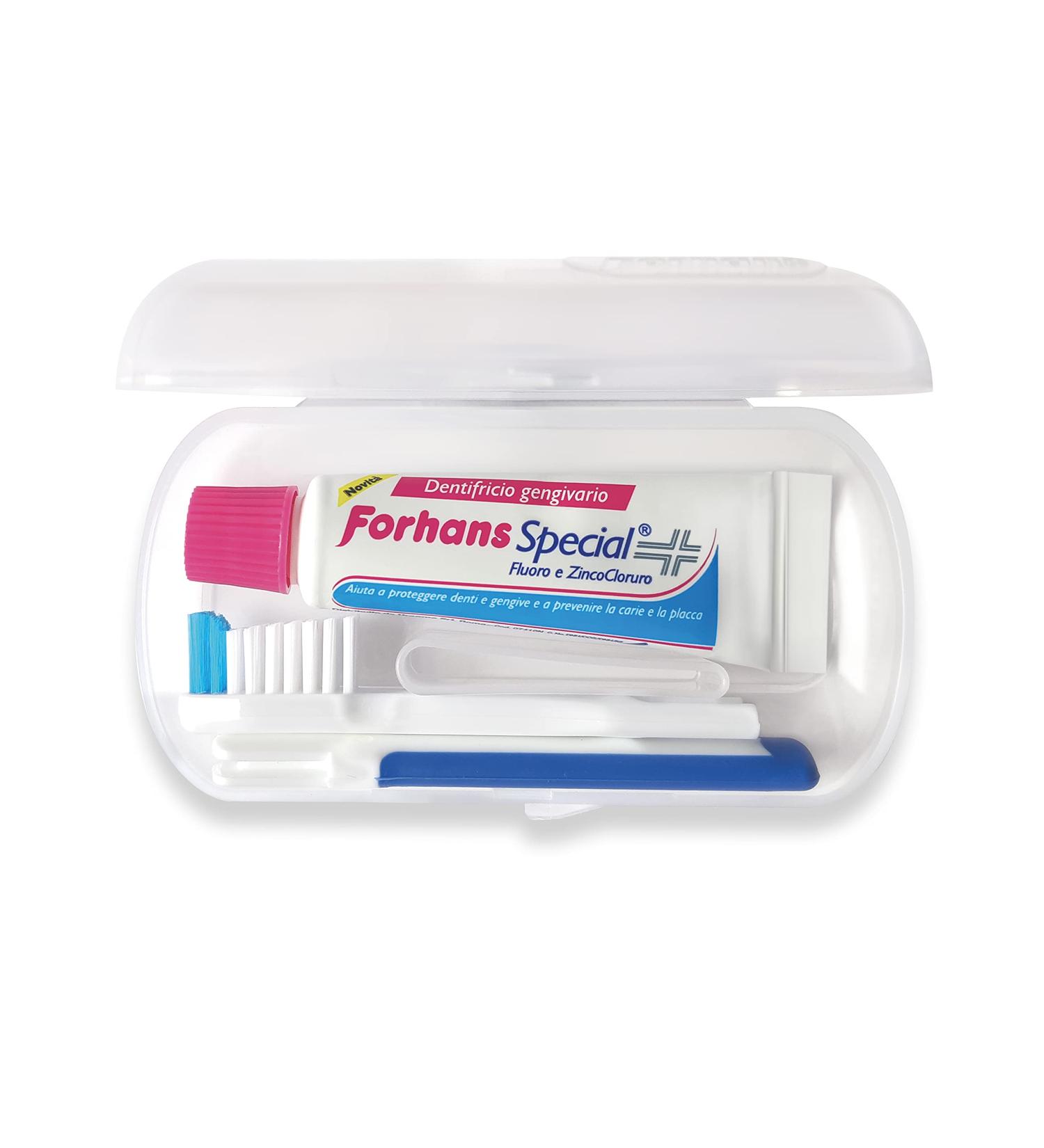 Forhans Woll+Dentif Travel Kit - Premium Oral Care for International Travelers | Shop Now! - Buy Online on GoSupps.com