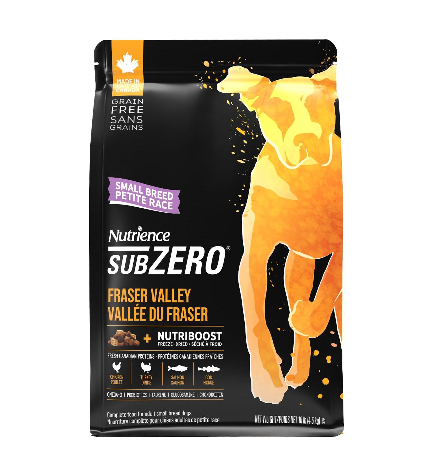 Nutrience Grain Free Subzero Fraser Valley Formula for Small Breed - 4.5kg (10 lbs) Fraser Valley - Small Breed 4.5 kg (Pack of 1) - Buy Online on GoSupps.com