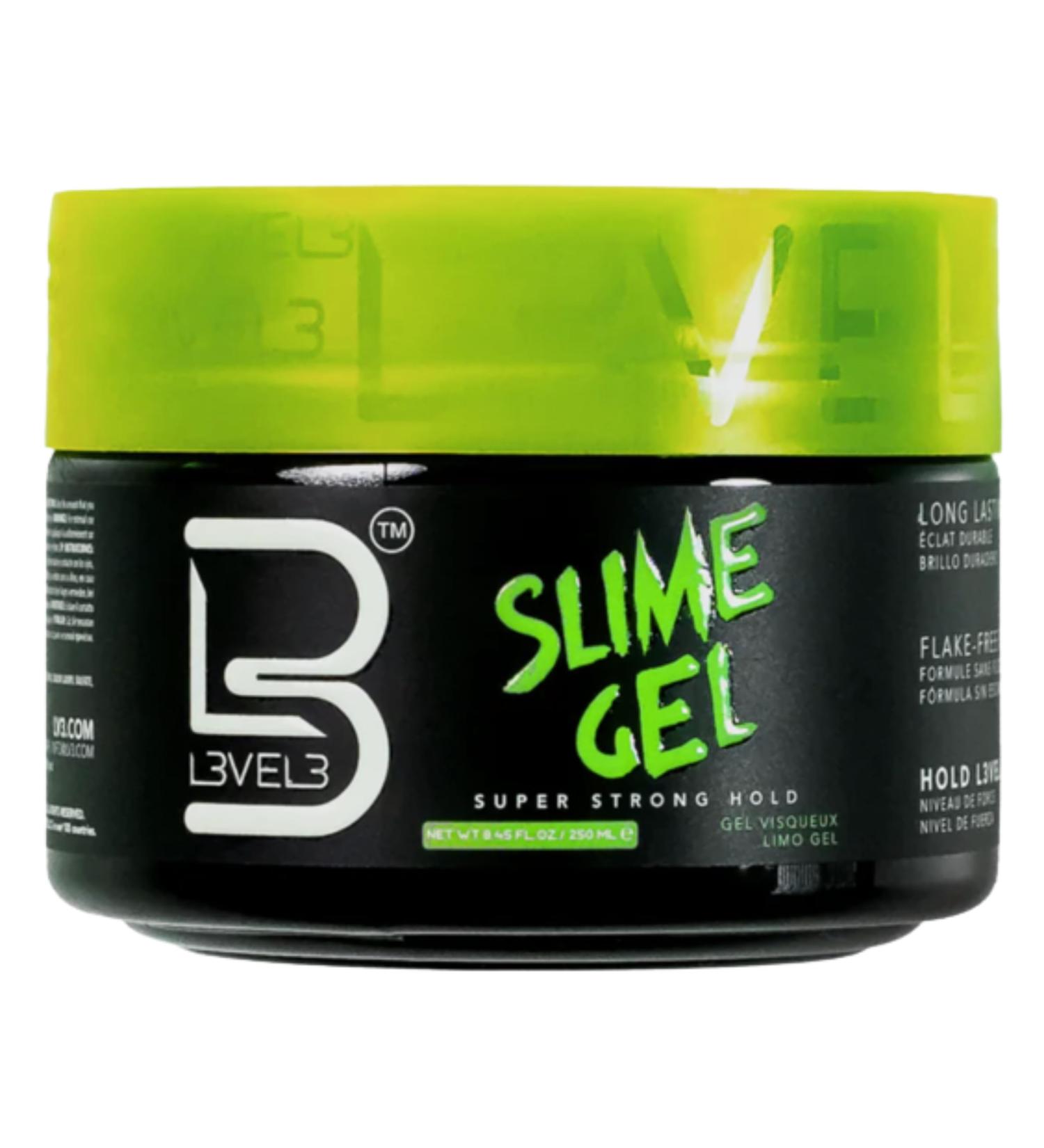 Level 3 Slime Gel - Firm Hold Hair Styling Gel - 8.45 oz