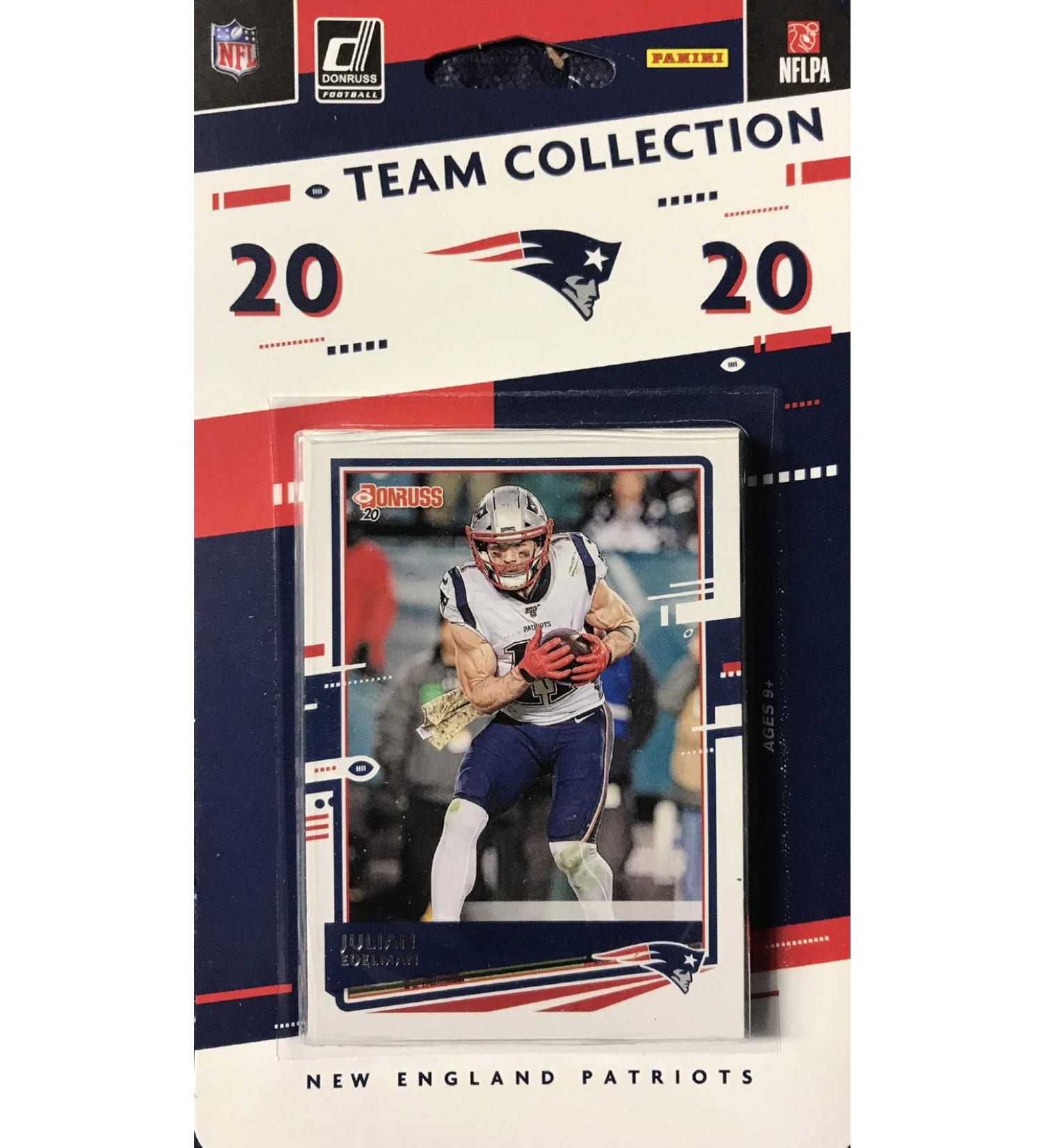 New England Patriots 2020 Donruss Factory Sealed 12 Card Team Set with Rookie Cards - Kyle Dugger, Josh Uche, Julian Edelman & More - Buy Online on GoSupps.com
