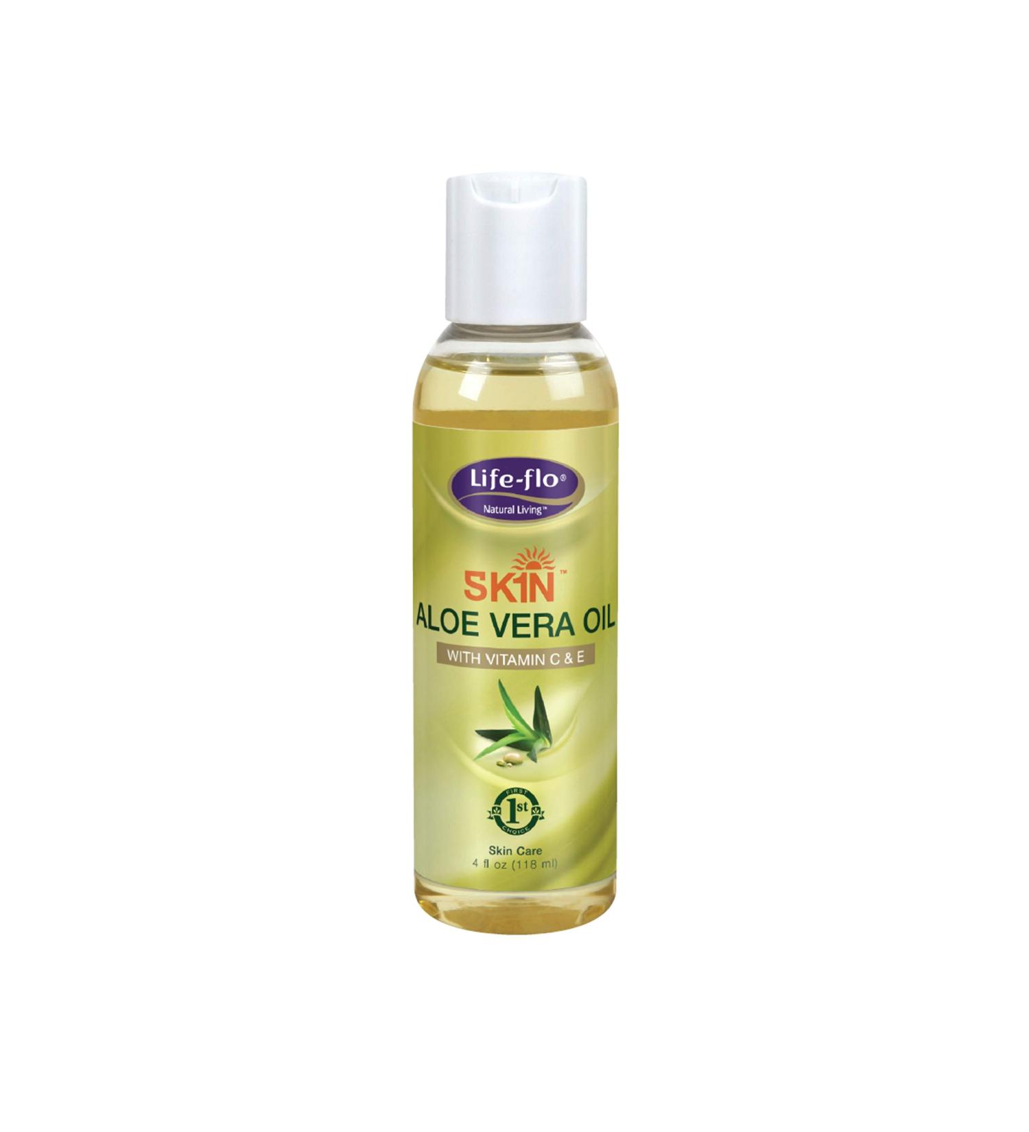 Life-flo Aloe Vera Oil 4 fl oz (118 ml)