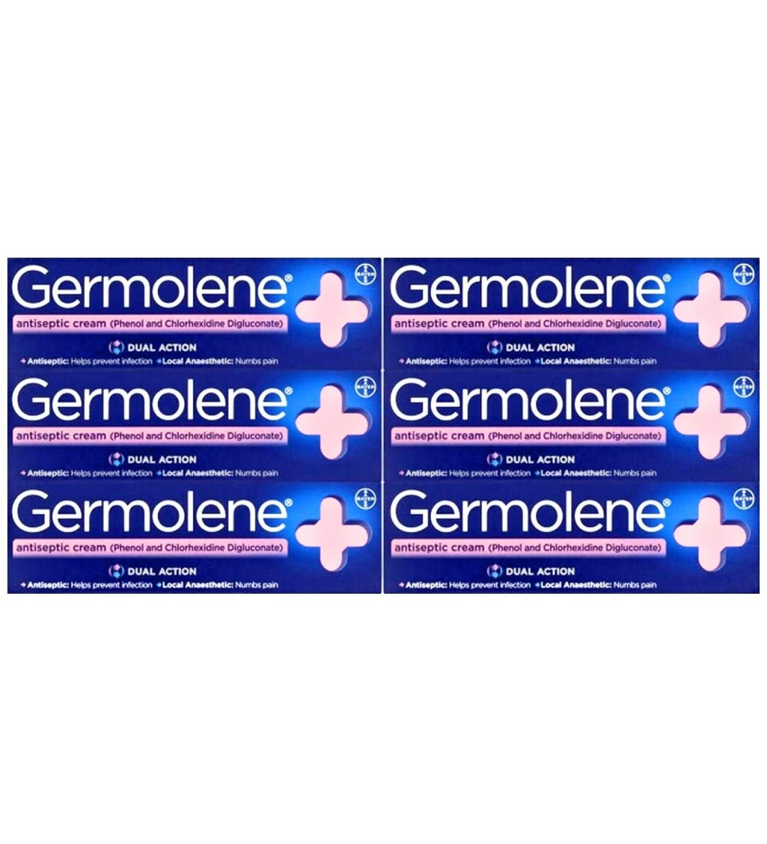 Germolene Antiseptic Cream 55g x 6 Packs 55 g (Pack of 6)