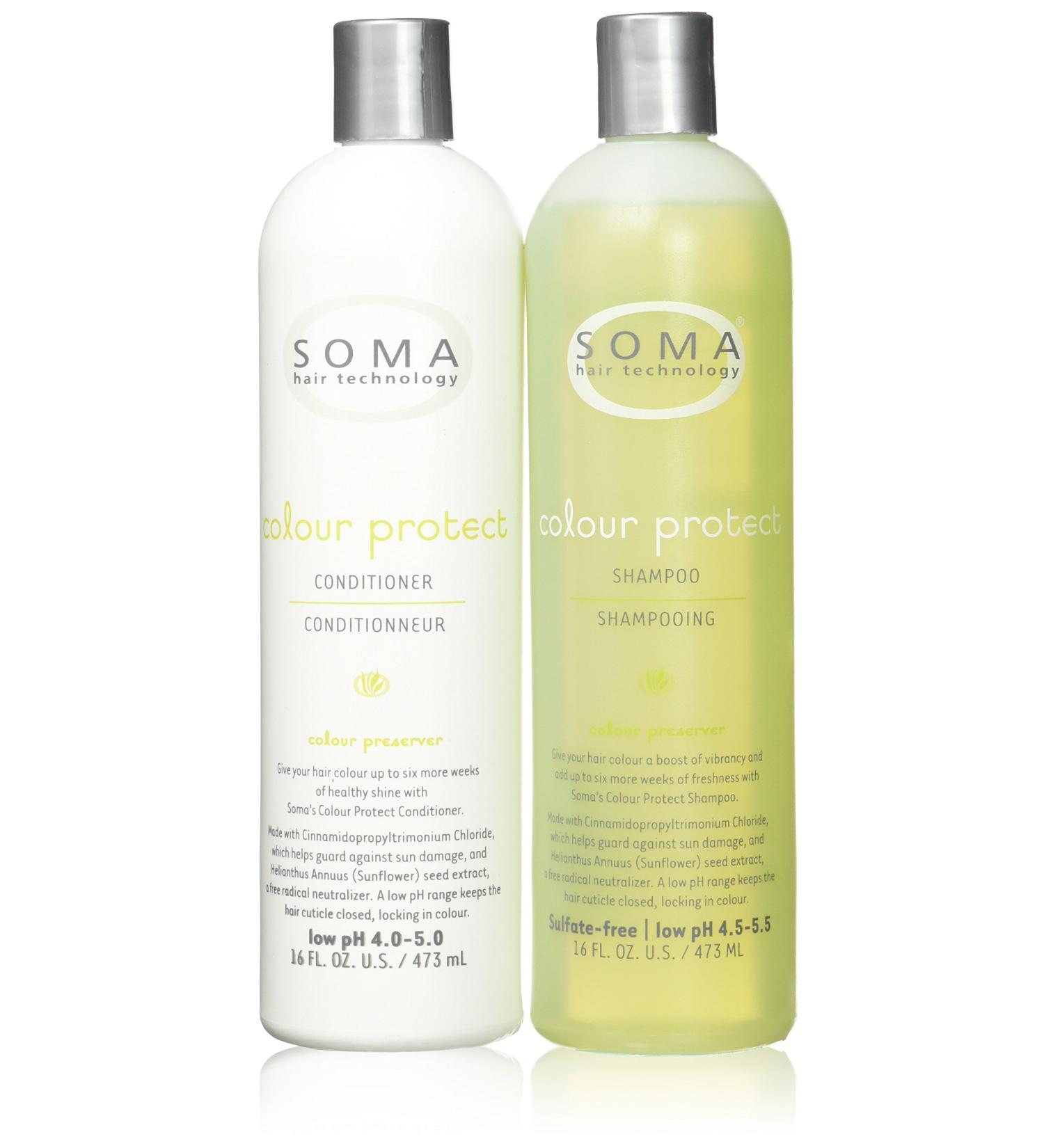 Soma Hair Technology Colour Protect Shampoo & Conditioner 16oz