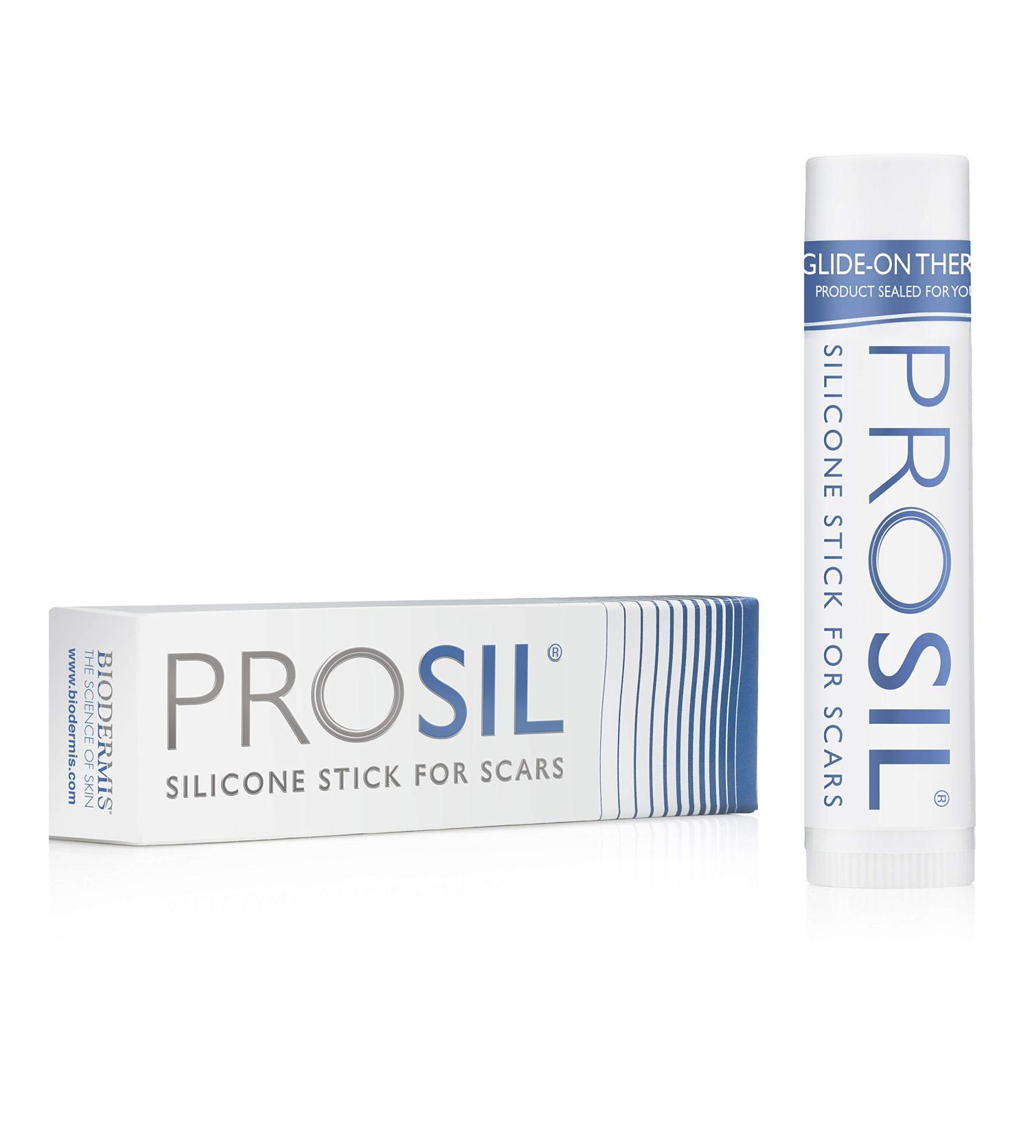 Pro-SIL Silicone Scar Treatment Stick 4.25g - FDA Cleared & Clinically Proven - Made in USA - Buy Online on GoSupps.com