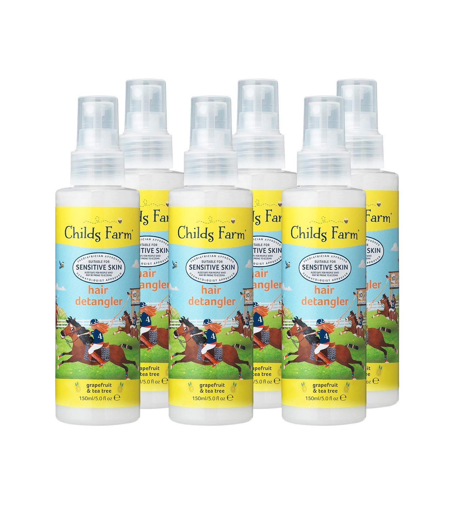 Childs Farm Hair De-Tangler Grapefruit and Tea Tree 150 ml Pack of 6 900 ml (Pack of 1) - Buy Online on GoSupps.com