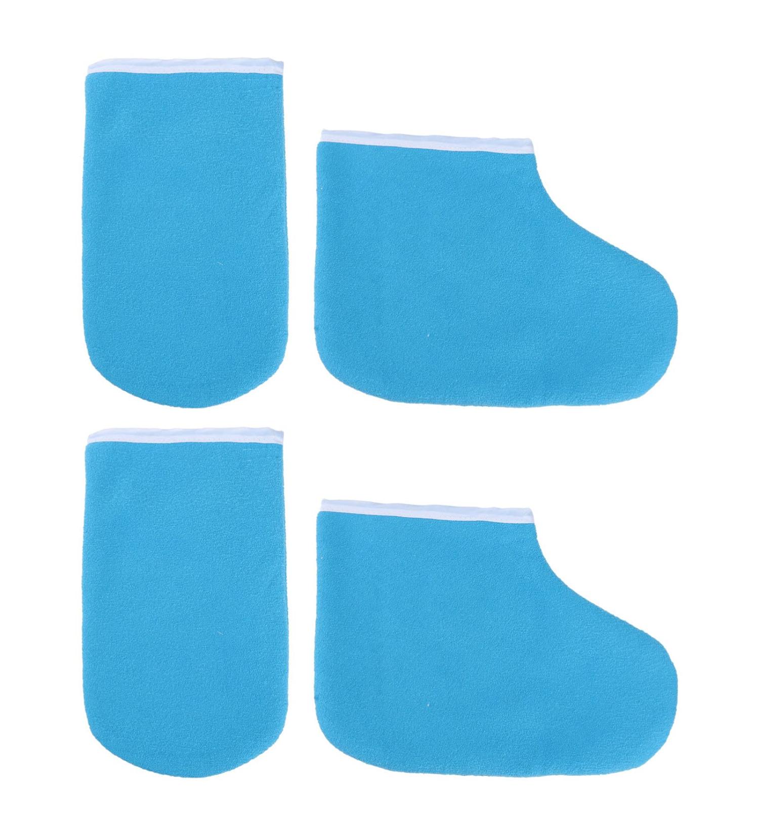 Ipetboom Kit Soins Paraffine Mains et Pieds Taille Unique Bain de Cire Chauffant Chaussettes Cir es et Moufles Thermiques Hydratation Intense Peau S che Usage Spa et Domicile  - Buy Online on GoSupps.com