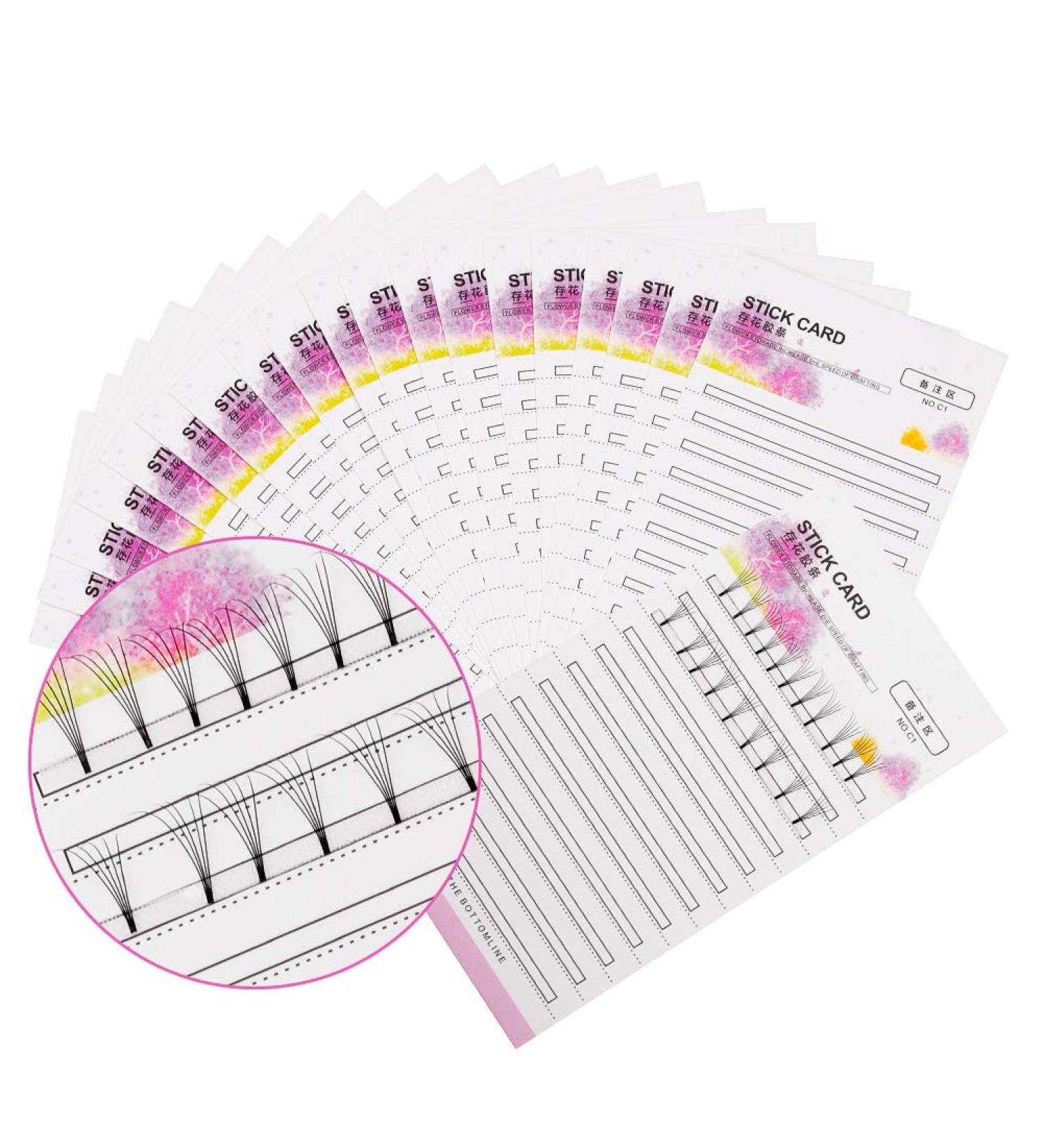 20Pcs FADLASH Easy Fan Holder for Eyelash Extensions | Volume Lash Storage & Grafting Tool - Buy Online on GoSupps.com