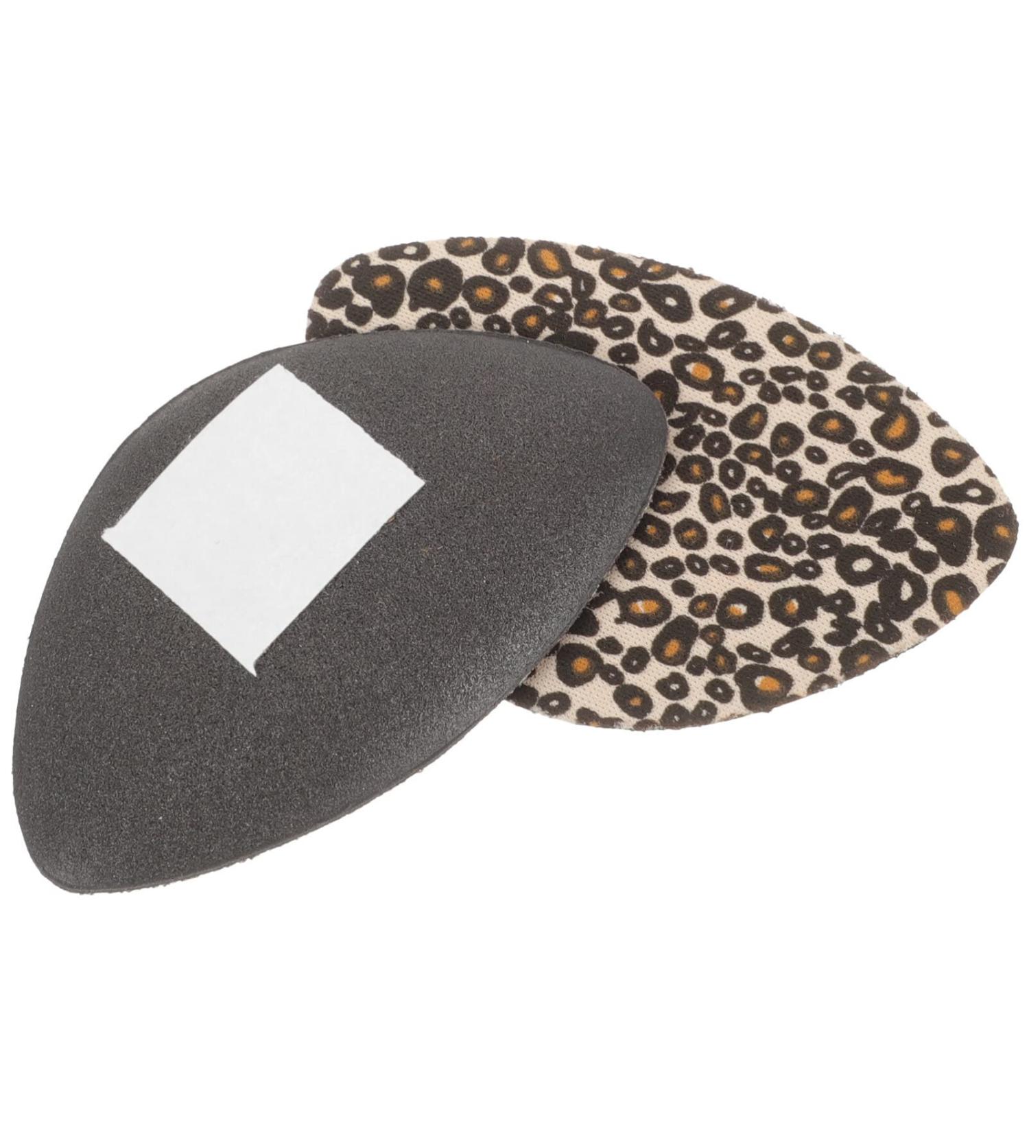 Foot Support Pad - Non-Slip Heel Pad for Comfort | Miss Leopard | 9x5.8cm Polyurethane Sponge - Buy Online on GoSupps.com