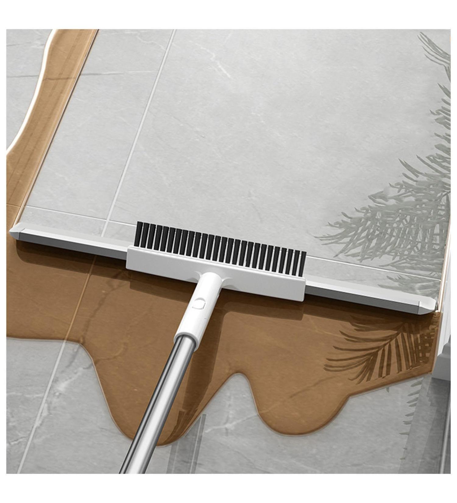 RRRYYYZZ Silicone Brooms for Floor Cleaning Multifunction with 49 Long Handle Squeegee for Floor Squeegee for Floor Cleans Glass Fine Dust Hair Liquids - Buy Online on GoSupps.com