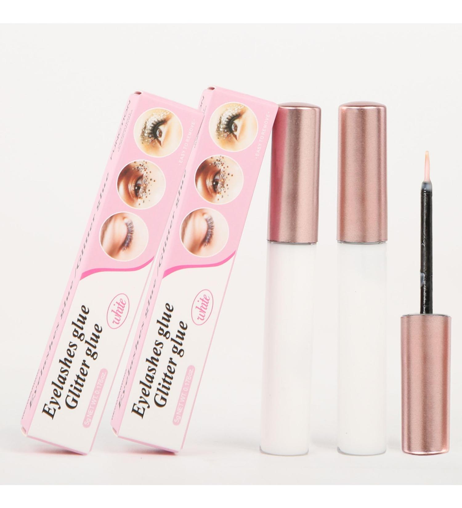 Buy Super Strong Lash Glue - Clear Eyelash Adhesive for Rhinestones Glitter & Gems - Waterproof Fast Drying Long-Lasting 10g | International Shipping Available - Buy Online on GoSupps.com