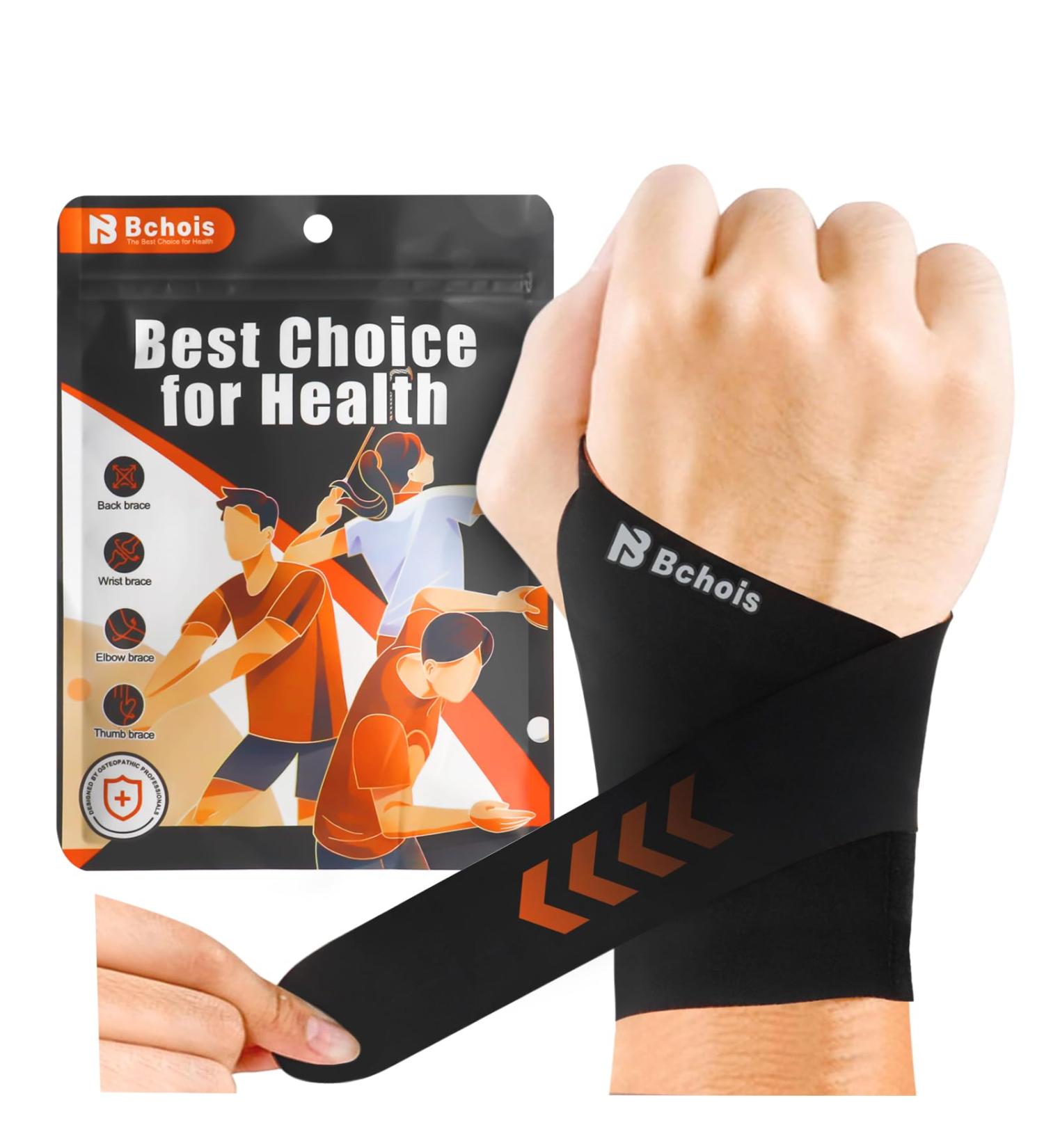 Ultra-Thin Ulnar Wrist Brace for TFCC Tear - Relief for Carpal Tunnel Tendonitis & Repetitive Use Injuries | Fits Both Wrists - Buy Online on GoSupps.com