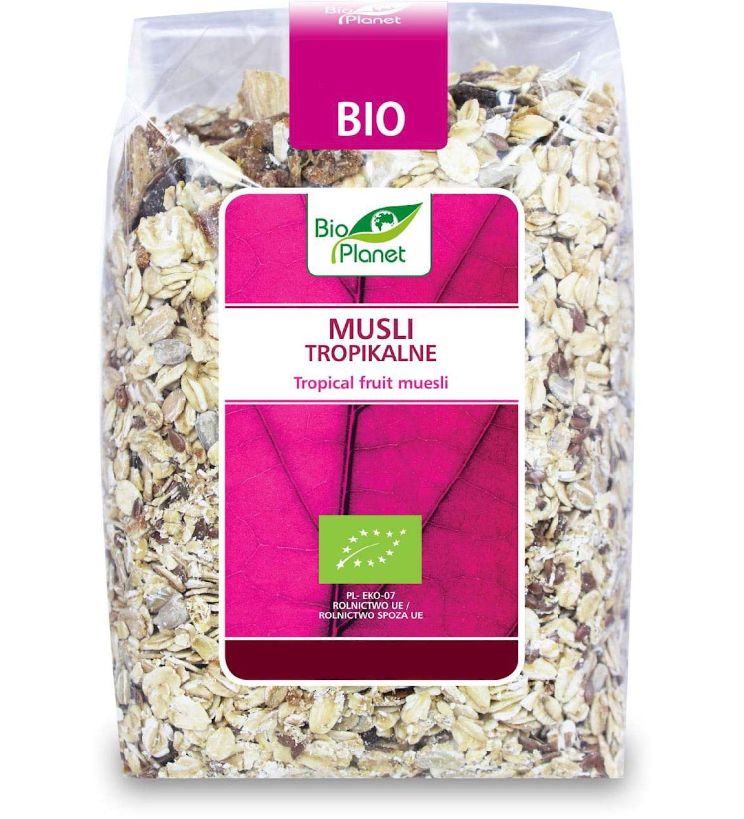 Muesli tropical BIO 600 g - BIO PLANET