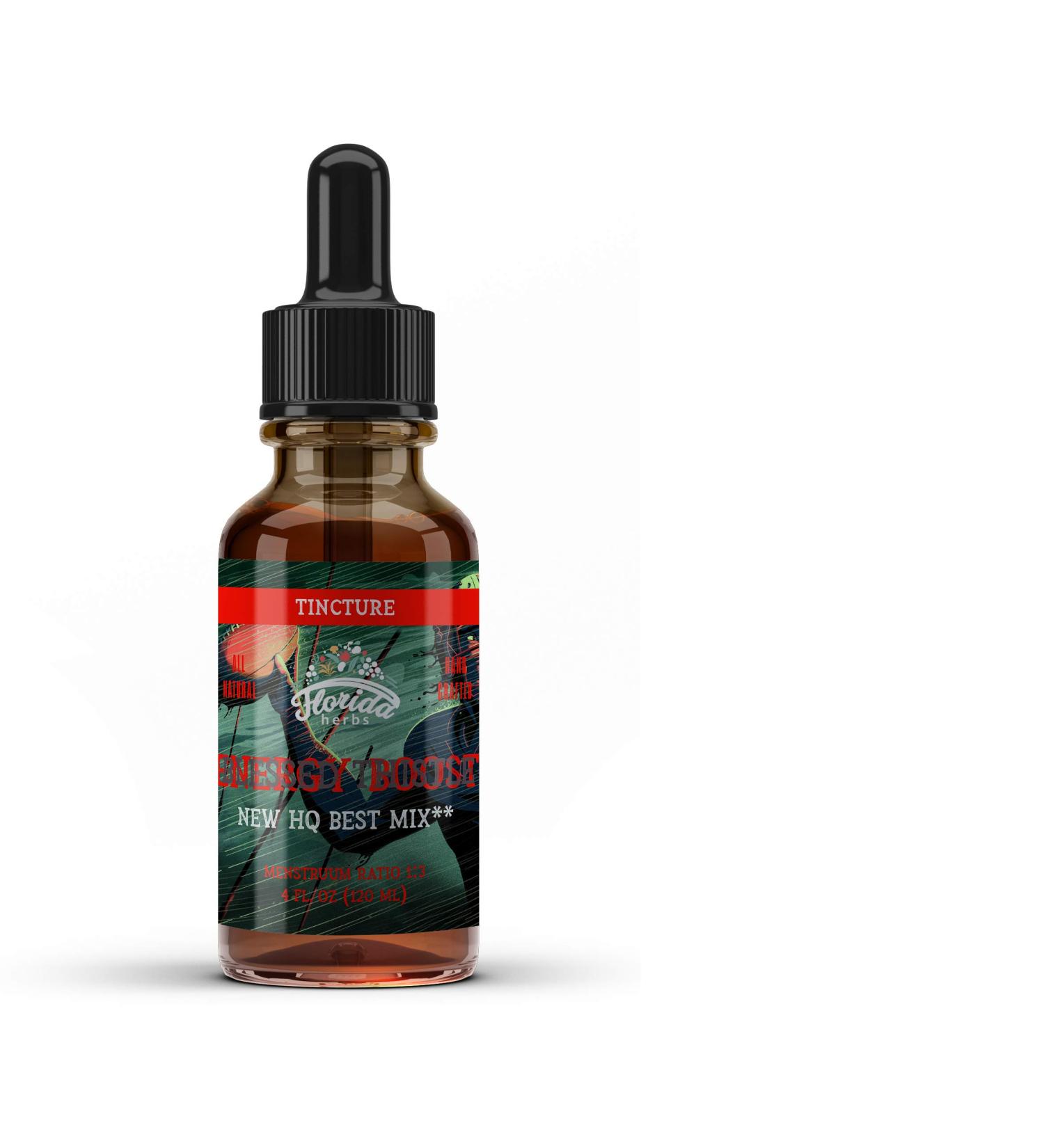 Energy Booster (Yohimbe, Licorice, Sarsaparilla, Saw Palmetto, Cayenne), Natural Energy Booster, Energy Booster Supplements for Men 4 Fl Oz