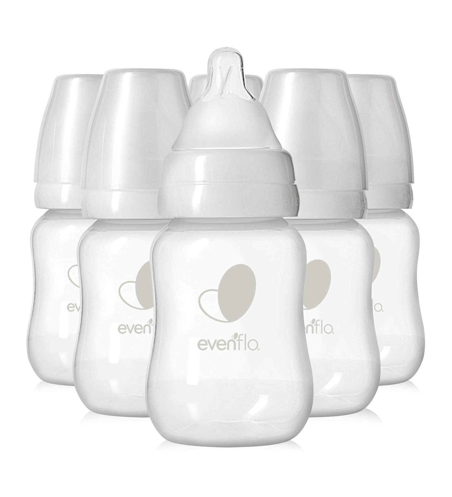 Evenflo Feeding Premium Proflo Venting Balance Plus Standard Neck Baby Newborn and Infant Bottles - Developed by Pediatric Feeding Specialists - 4 Ounce (Pack of 6) - Buy Online on GoSupps.com
