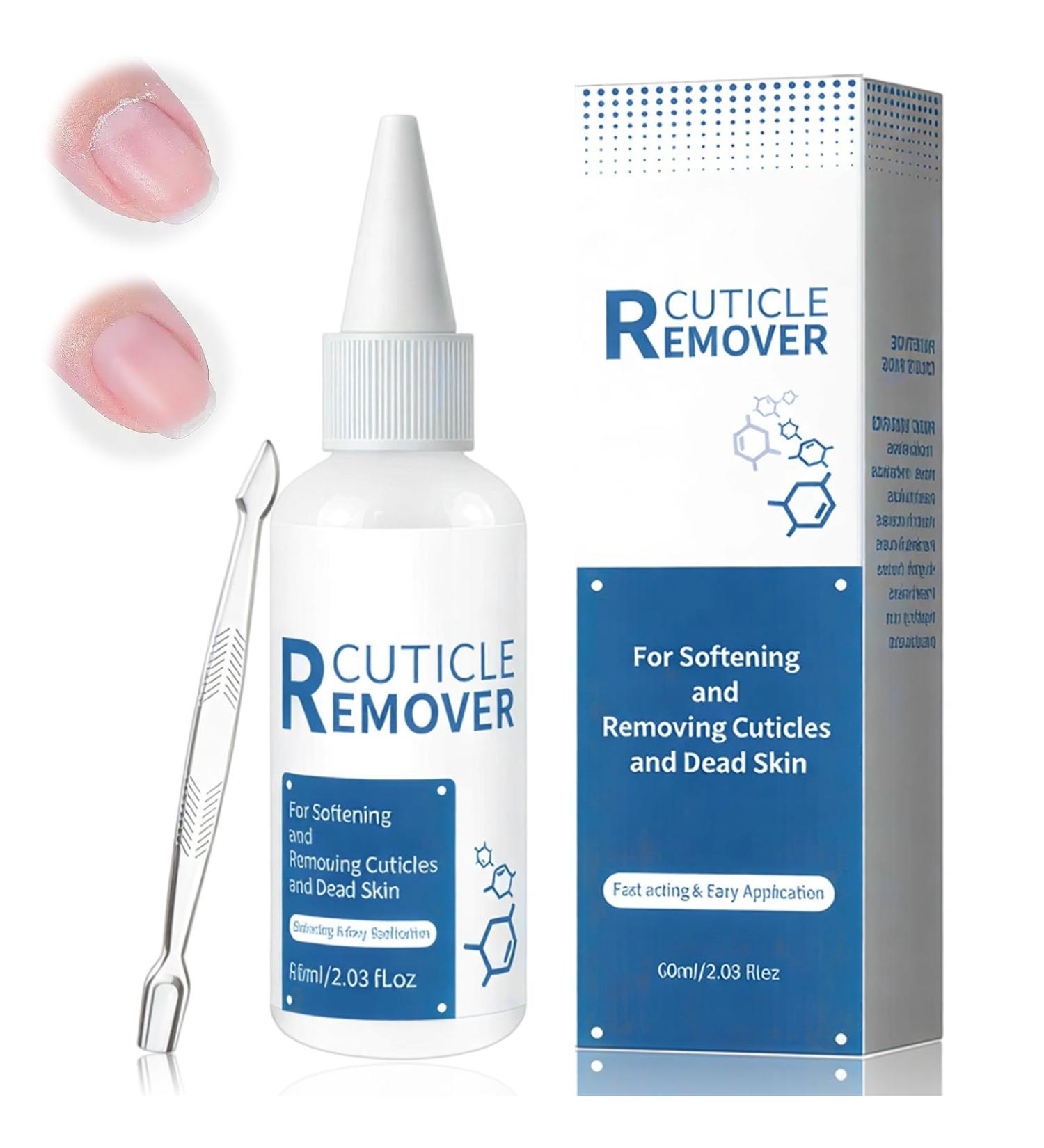 60ml Eau molliente Pour Cuticules Cuticle limine Gel Assouplit et Hydrate les Peau des doigts limine la Peau Autour des Ongles Compact et pratique Facile transporter - Buy Online on GoSupps.com