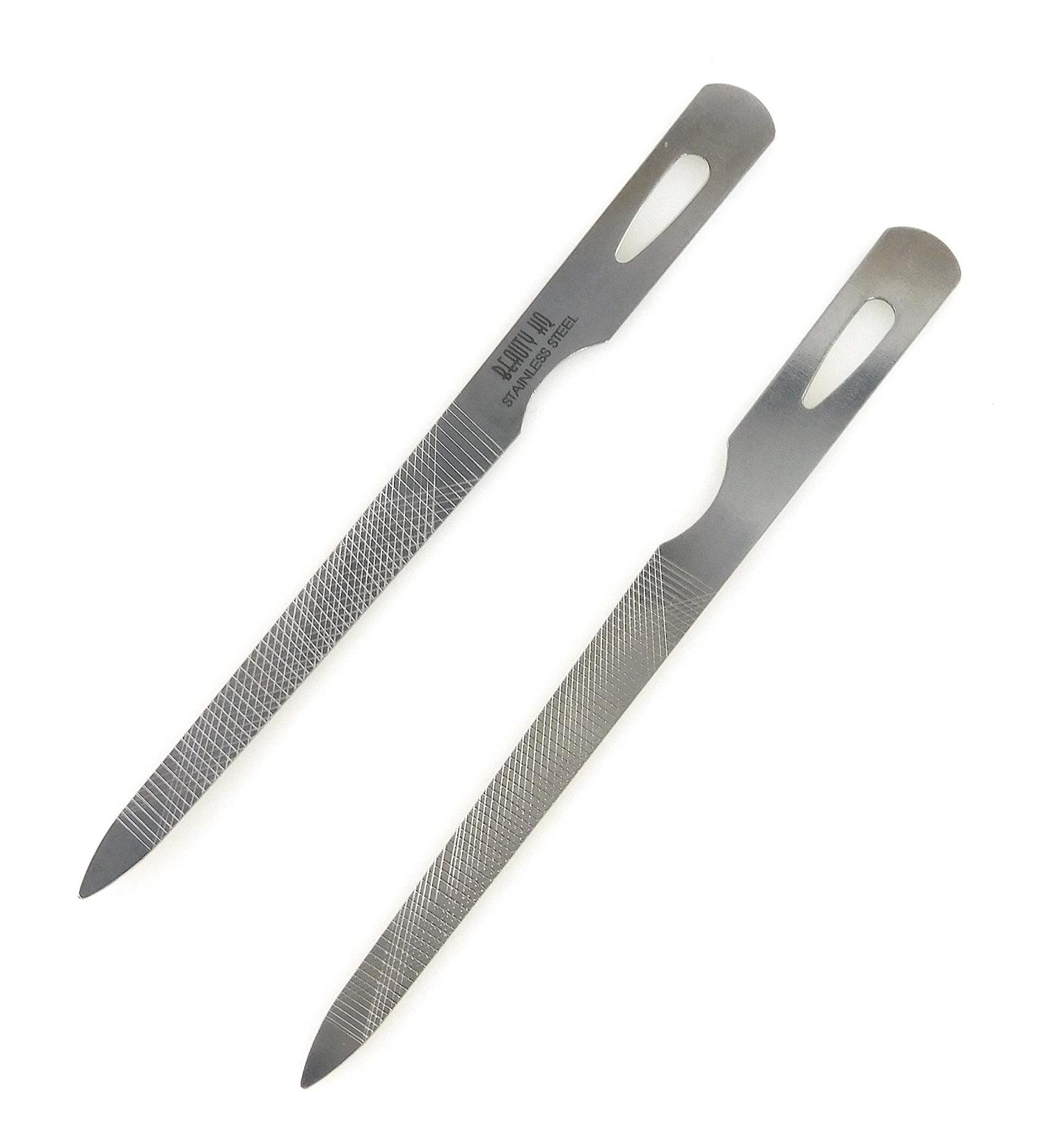 Stainless Steel Nail File 2pcs