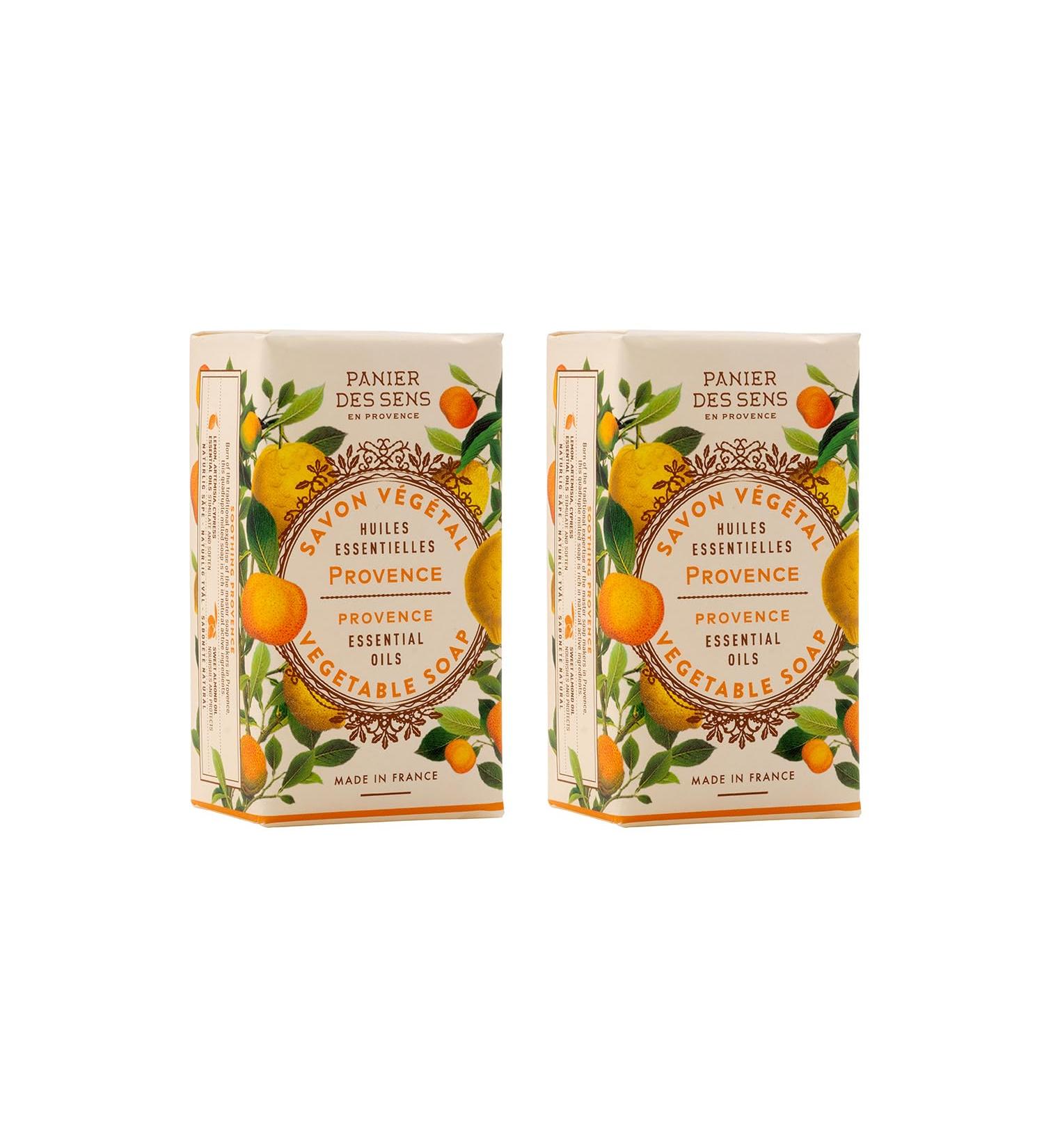 Handmade Provence Olive Oil Soap - 97% Natural Marseille Soap for Men & Women - Bread the Sens 2x150g - Buy Online on GoSupps.com