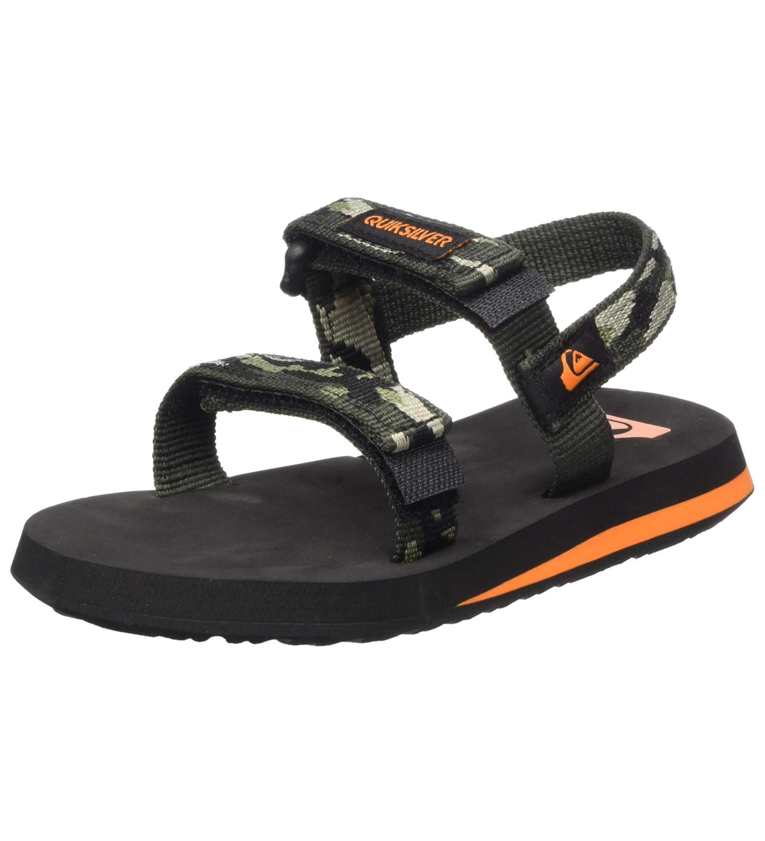 Quiksilver Boy's Monkey Caged Toddler Sports Sandals - 7 UK - Green/Black - Stylish and Functional - Buy Online on GoSupps.com