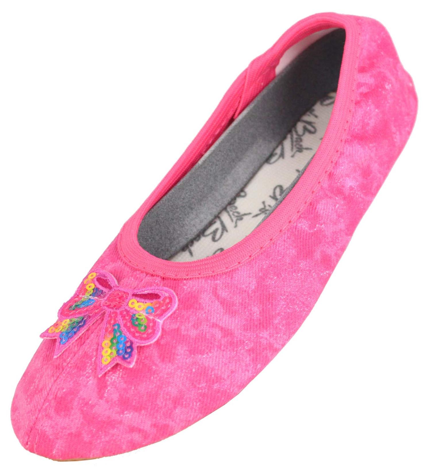 Beck Girls Bow Gymnastic Shoes - 29 EU Pink | International Shipping Available - Buy Online on GoSupps.com
