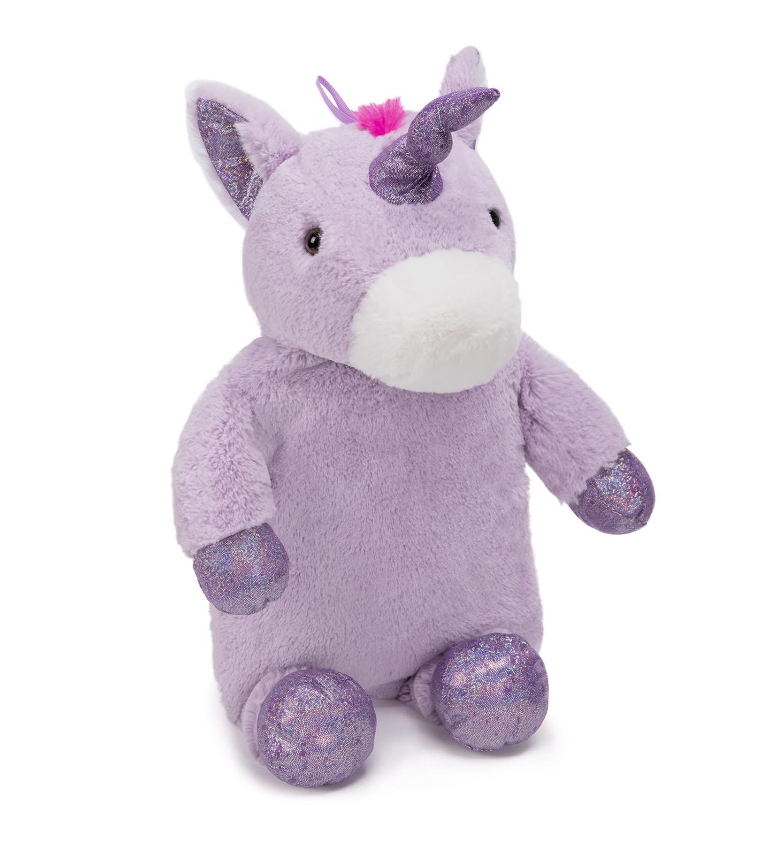 HomeTop Premium 2L Rubber Hot Water Bottle with Cute Unicorn Cover - Mauve Set - Buy Online on GoSupps.com