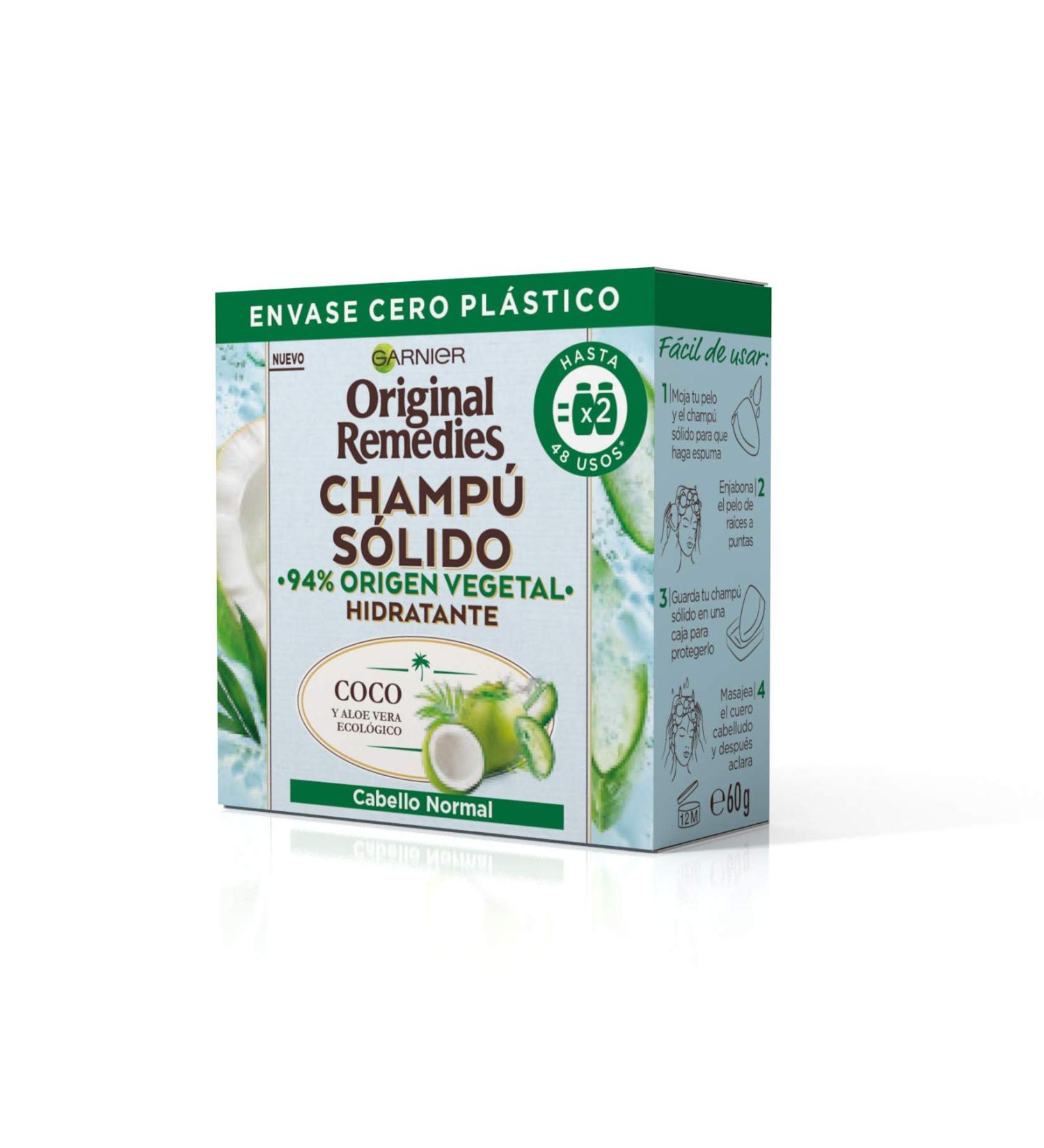 Buy ORIGINAL REMEDIES Coconut Moisturizing Solid Shampoo 60g - Eco-Friendly Hair Care | International Shipping Available - Buy Online on GoSupps.com