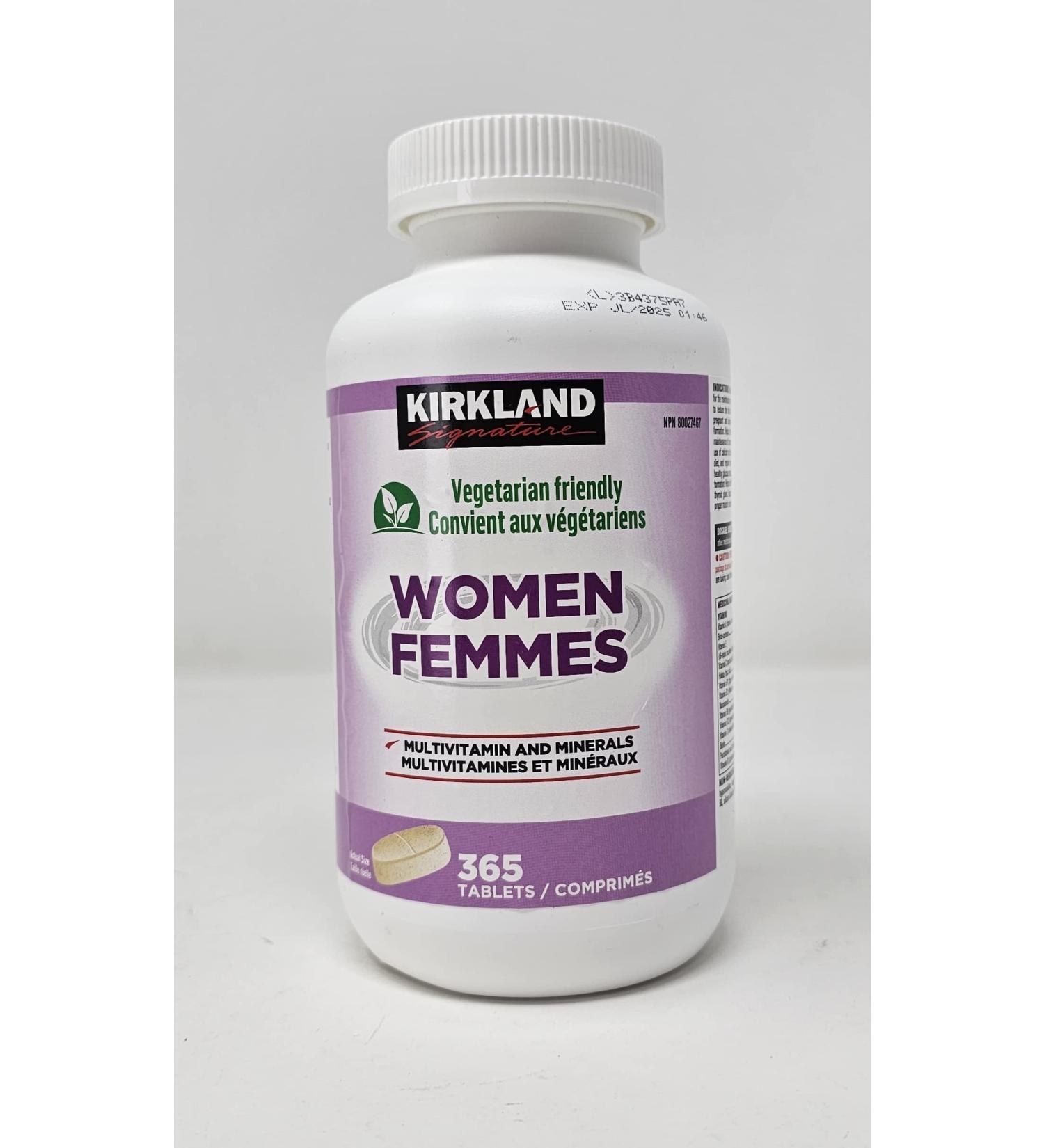 Kirkland Signature Women Multivitamins 365 Tablets - Buy Online on GoSupps.com