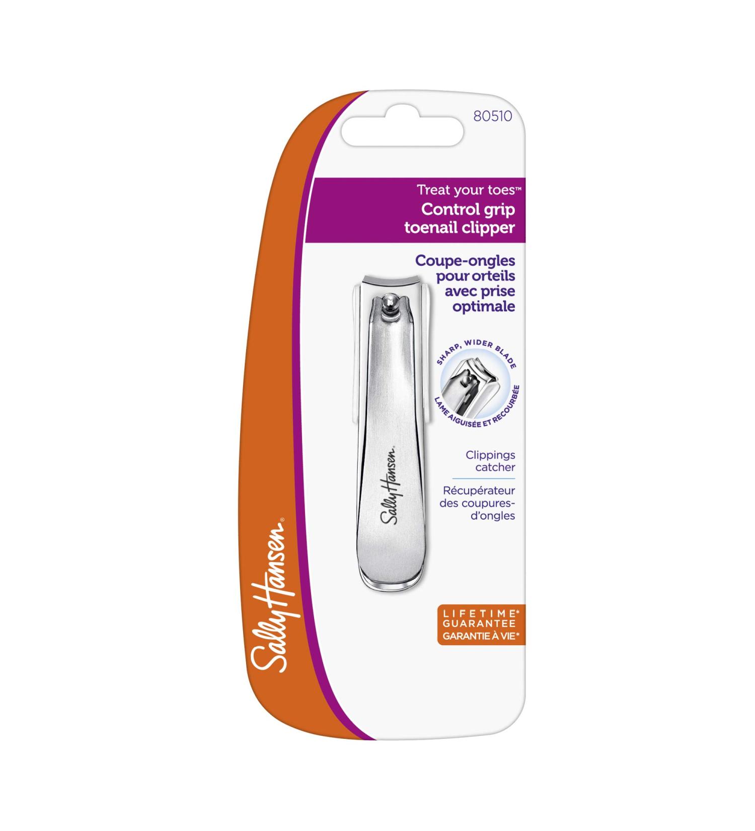 Sally Hansen Beauty Tools: Toenail Clip with Catcher - Professional Stainless Steel Wide Blade Clippers - Buy Online on GoSupps.com