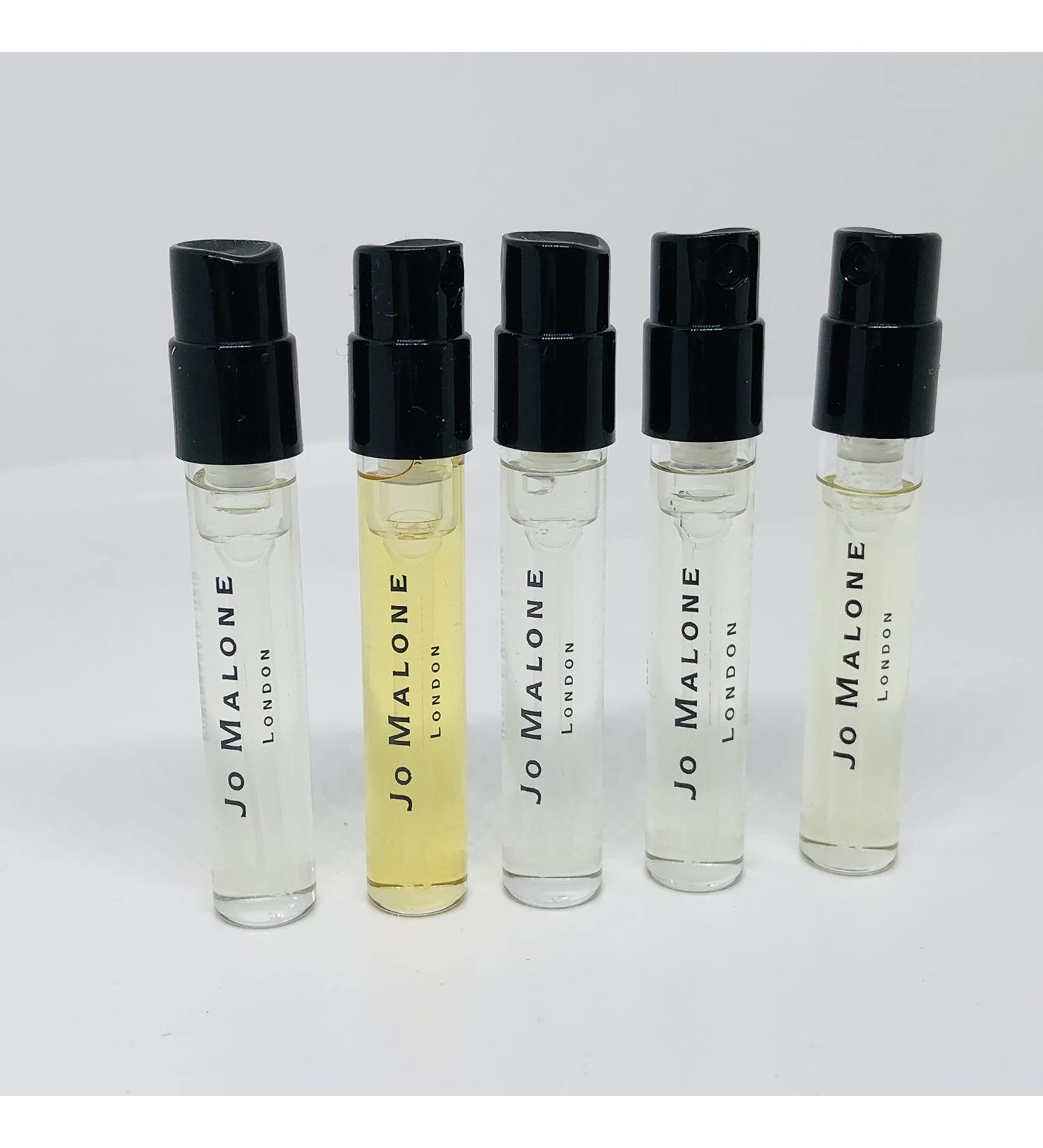 Jo Malone Set 5 London Fragrance Sample VIALS Different Scent 0.05oz/ 1.5ml each