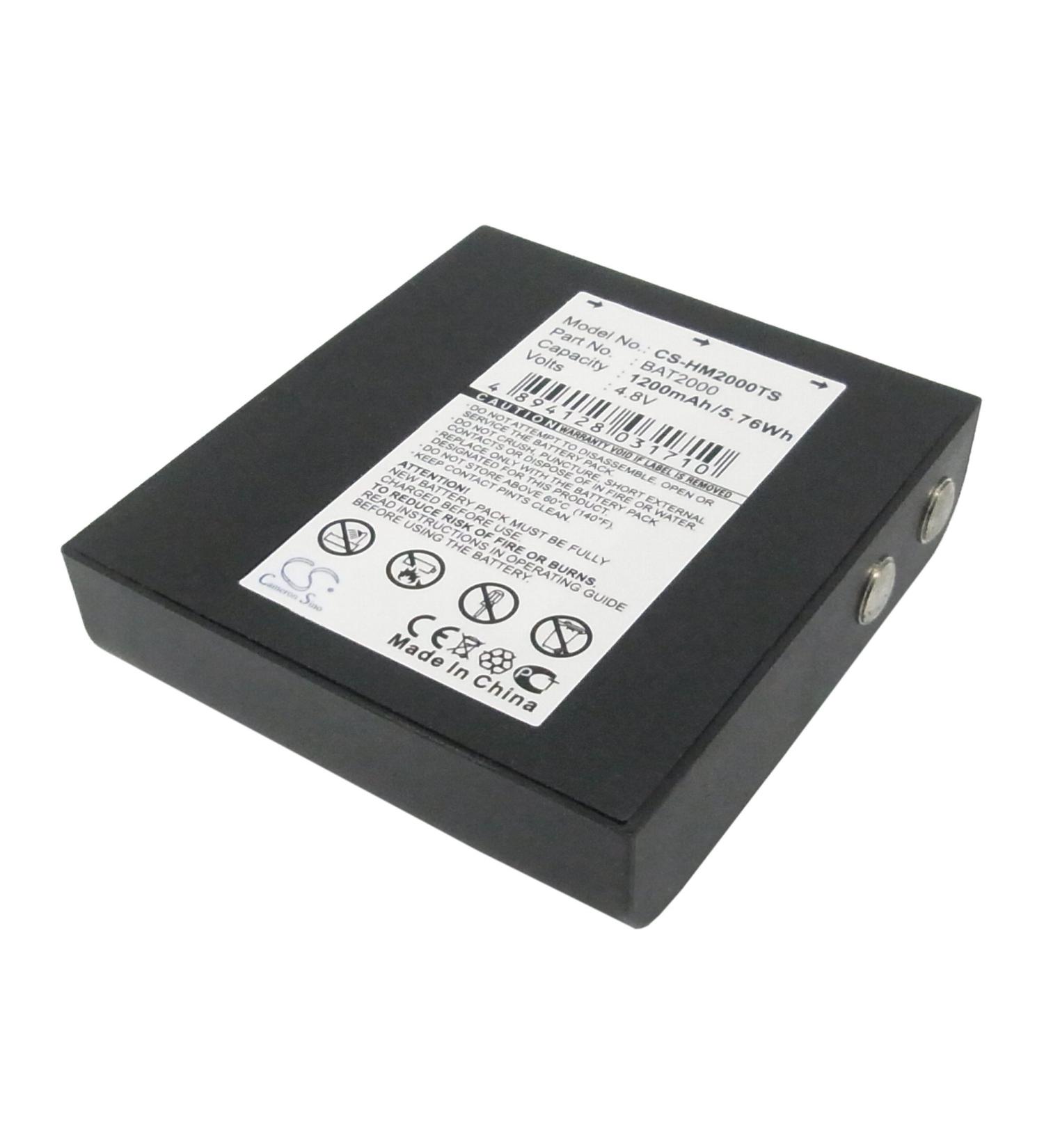 High-Performance 4.8V Replacement Battery for HME COM 2000 | BAT2000 - 1200mAh International Shipping - Buy Online on GoSupps.com