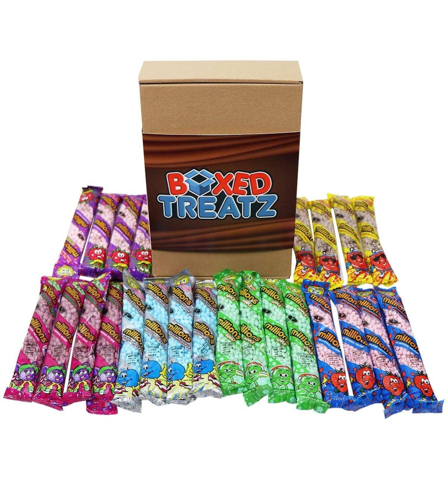 Millions Sweets Mix Gift Box Sweet Lovers Selection Gift Box of 24 Sweets Gift Box Boxed Treatz - Buy Online on GoSupps.com