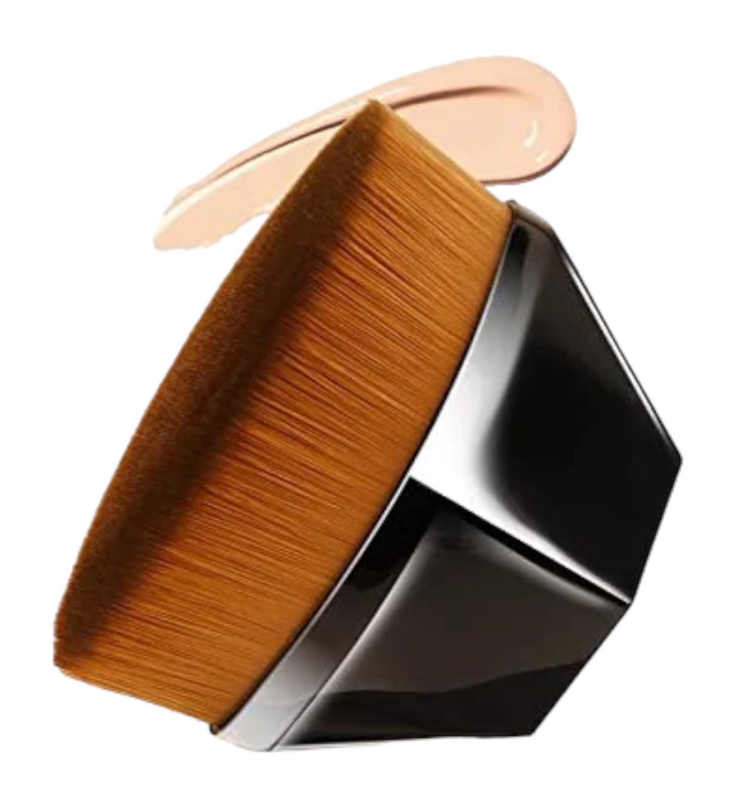 Buy LUCKY LAMA Kabuki Makeup Brush - Foundation BB CC Cream Powder & More - Black | International Shipping - Buy Online on GoSupps.com