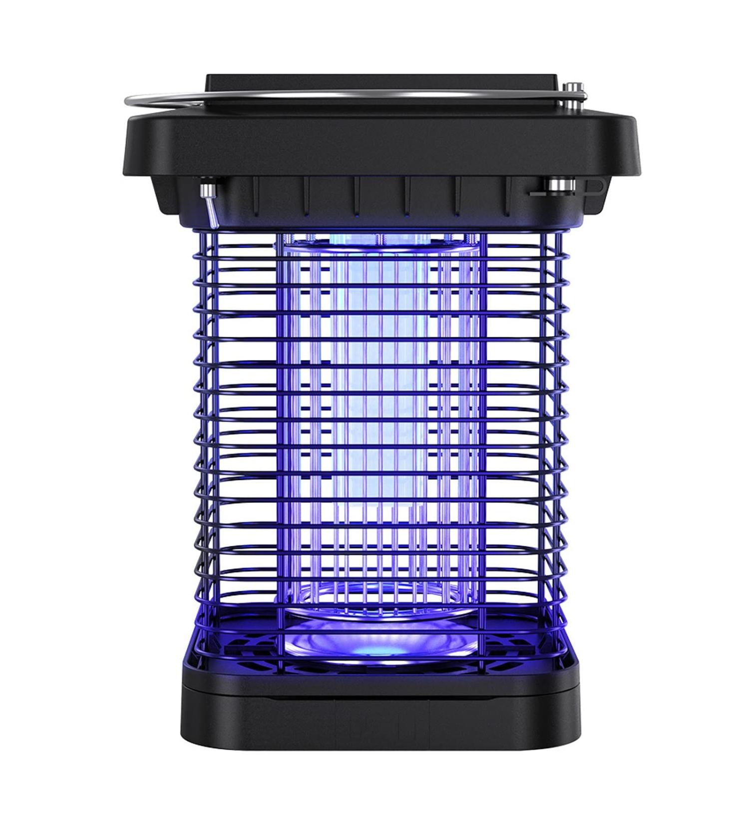 SEFAX Solar Mosquito Killer Lamp for Indoor Outdoor IP65 Waterproof Electric Mosquito Killer UV Light Bulb Fly Trap Killer for Mosquito Moth Fruit Flies - Buy Online on GoSupps.com