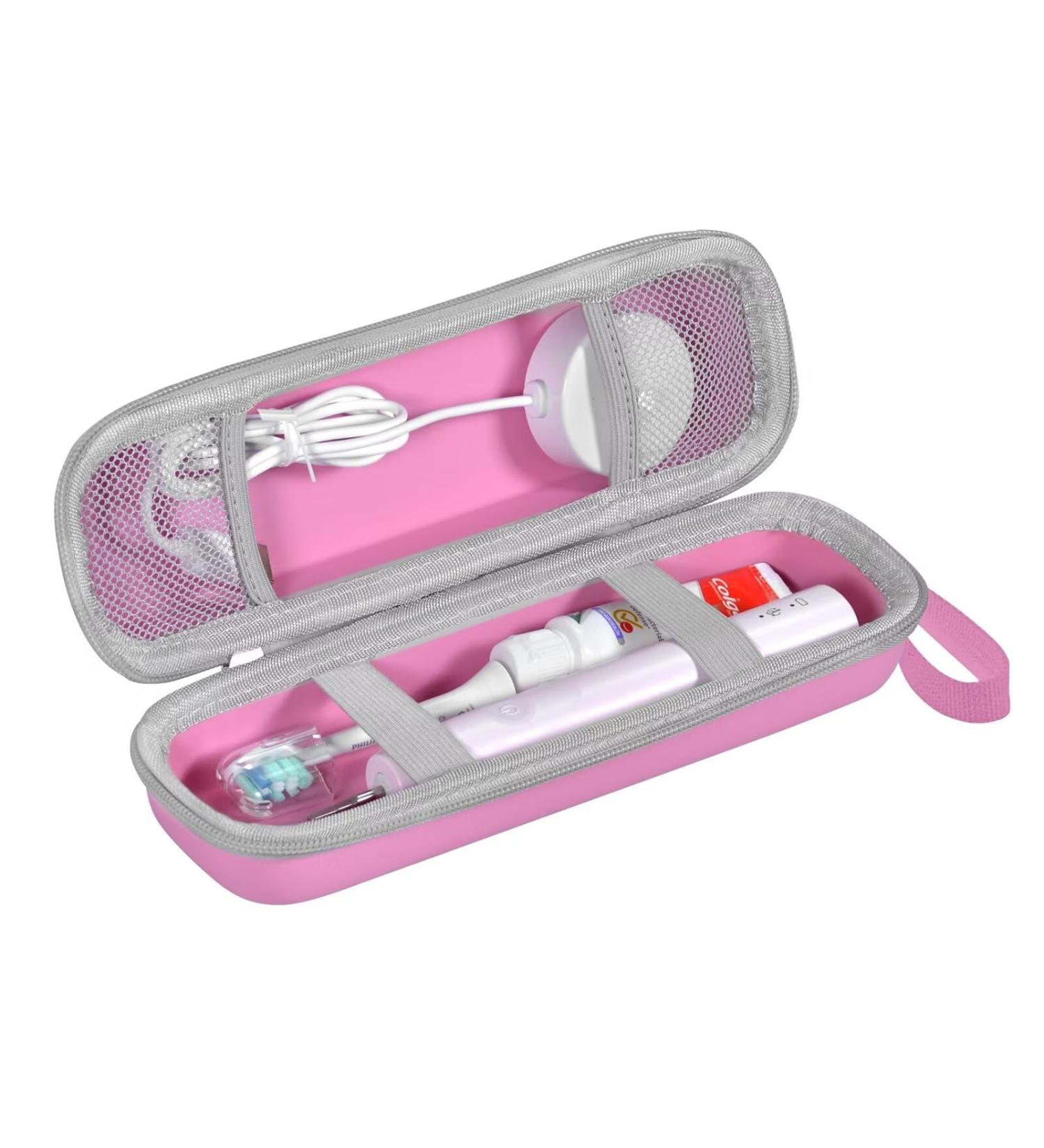 Do Yinsh Travel Case for Philips Sonicare & Pro Electric Toothbrushes - Portable Hard-Shell Bag (Pink) - Ideal for Pro 1000 1500 7000 7500 & Sonicare 4100 1100 6100 5300 - Buy Online on GoSupps.com