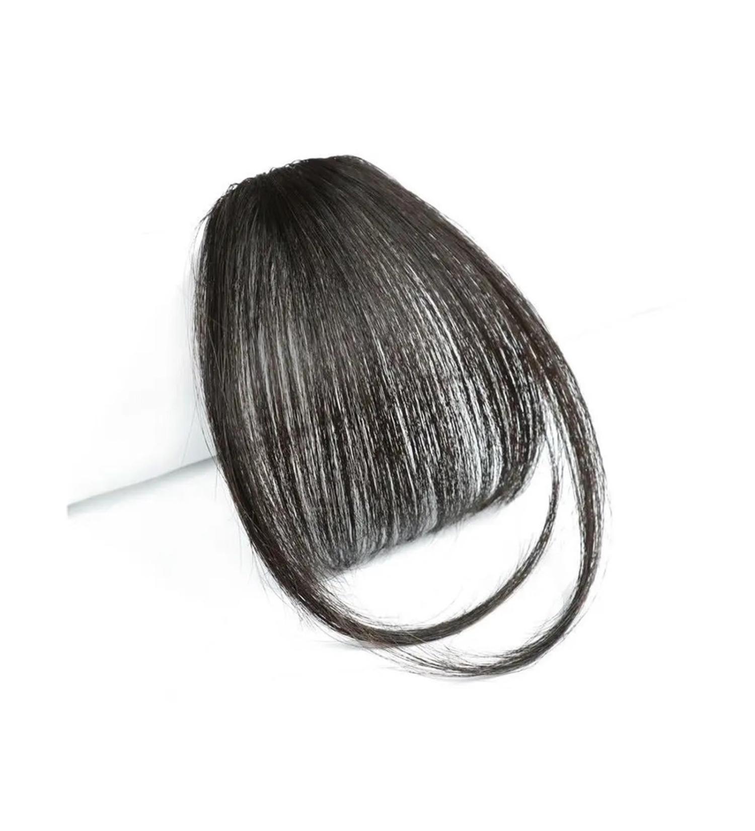 Bangs Hair Clip Synthetic Air Bangs Hairpiece Women Mini Fake Bangs Black Brown Hairpiece Extension for Girls Bangs Clip in Hair(Color:18-4) - Buy Online on GoSupps.com